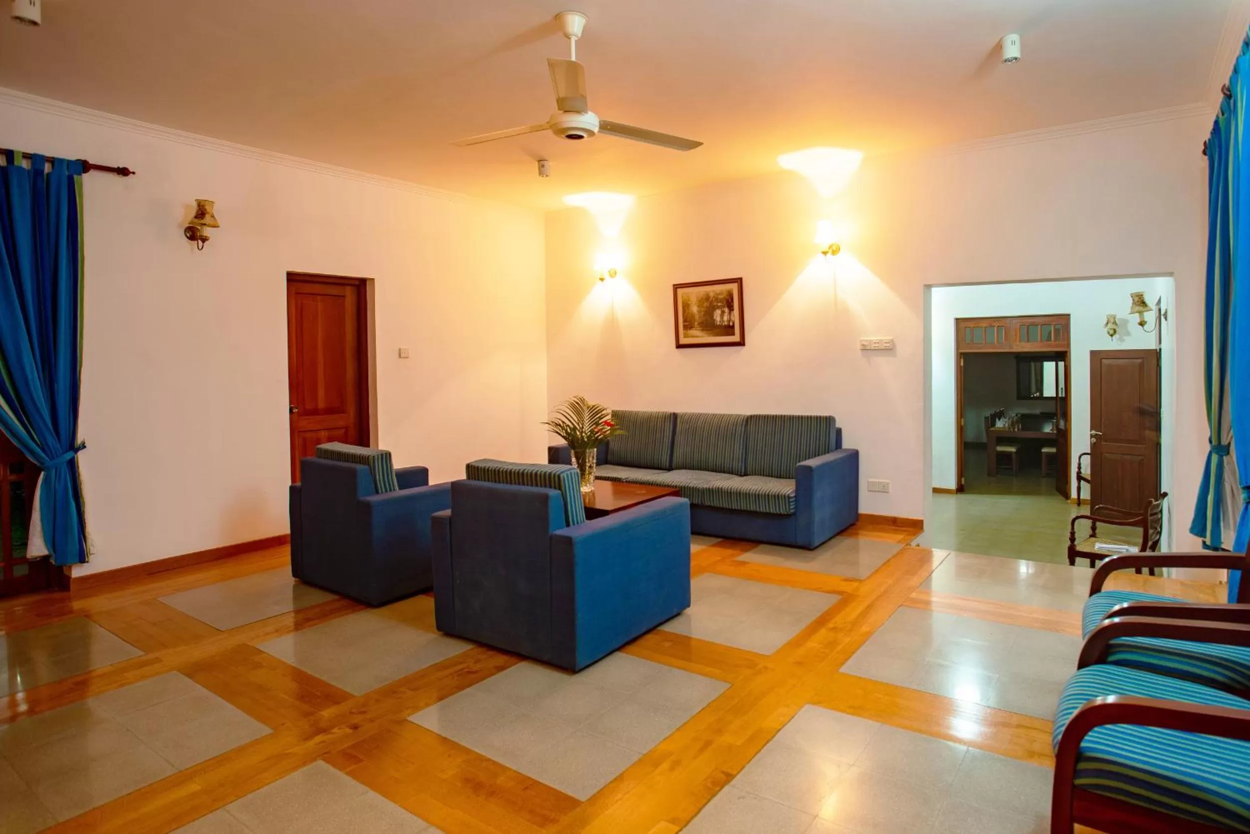 Living room in The Kandyan Villa