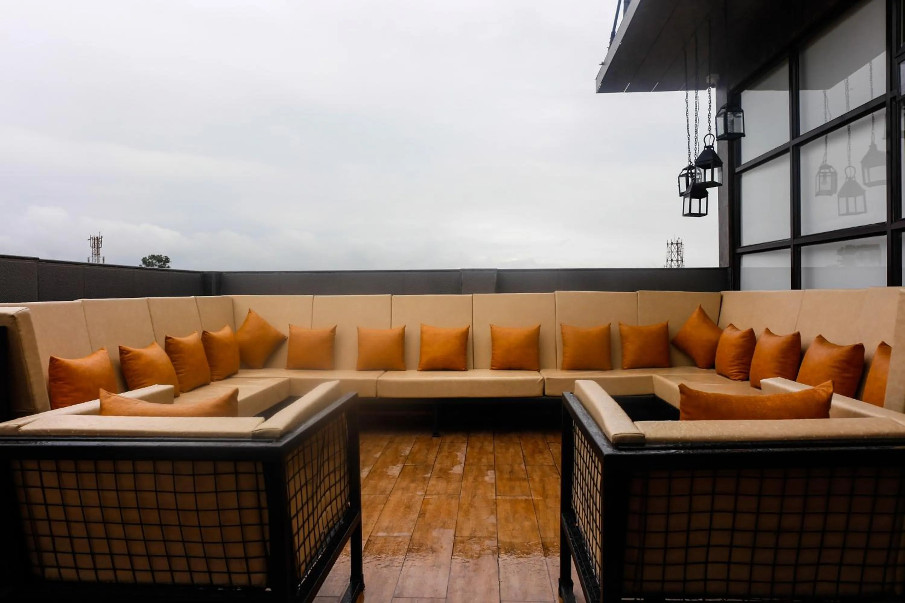 Patio in Capitol Residency