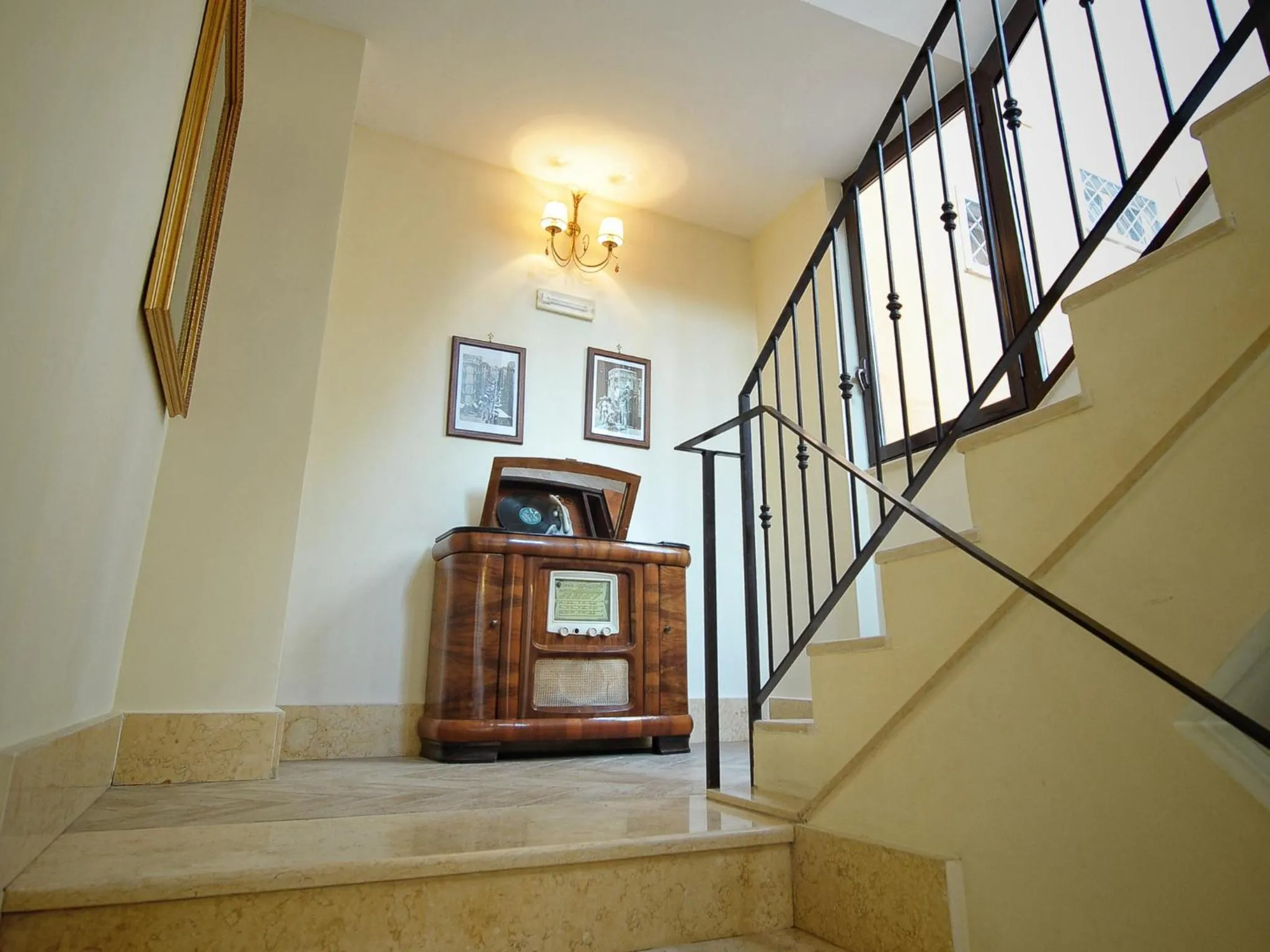 Decorative detail in Hotel Barbato