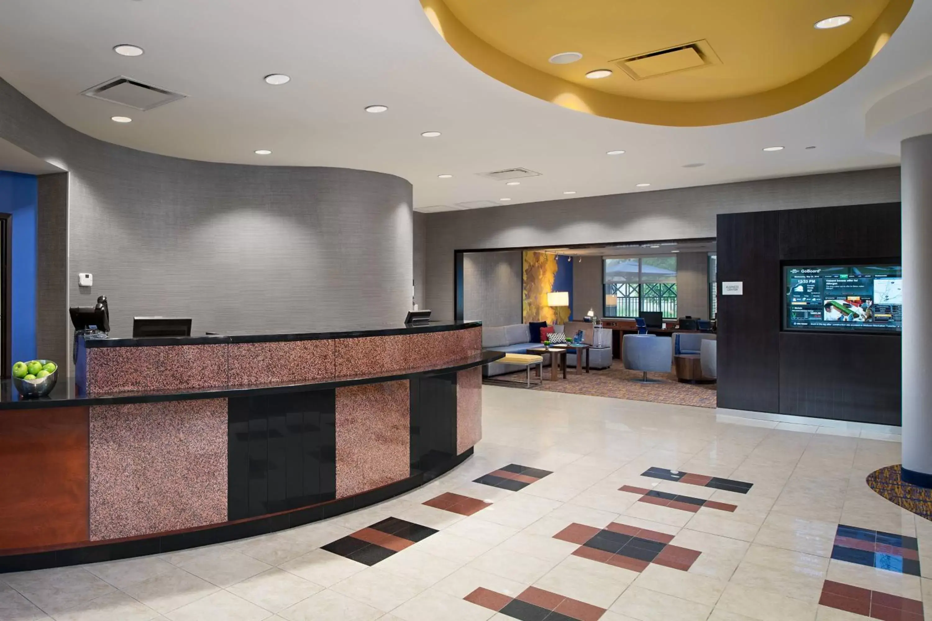 Lobby or reception, Lobby/Reception in Courtyard by Marriott Hanover Lebanon