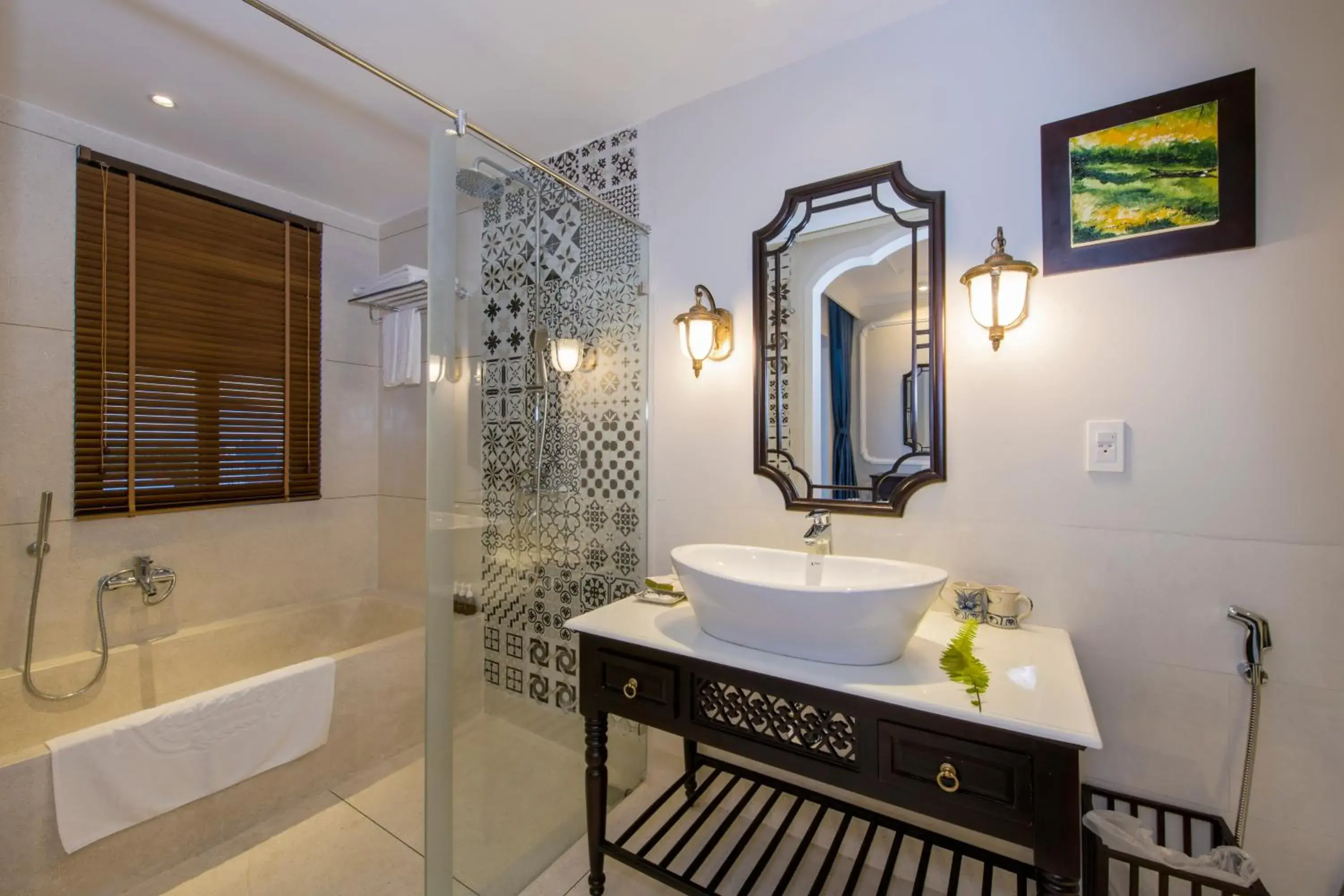 Bathroom in Hoi An Rosemary Boutique Hotel & Spa
