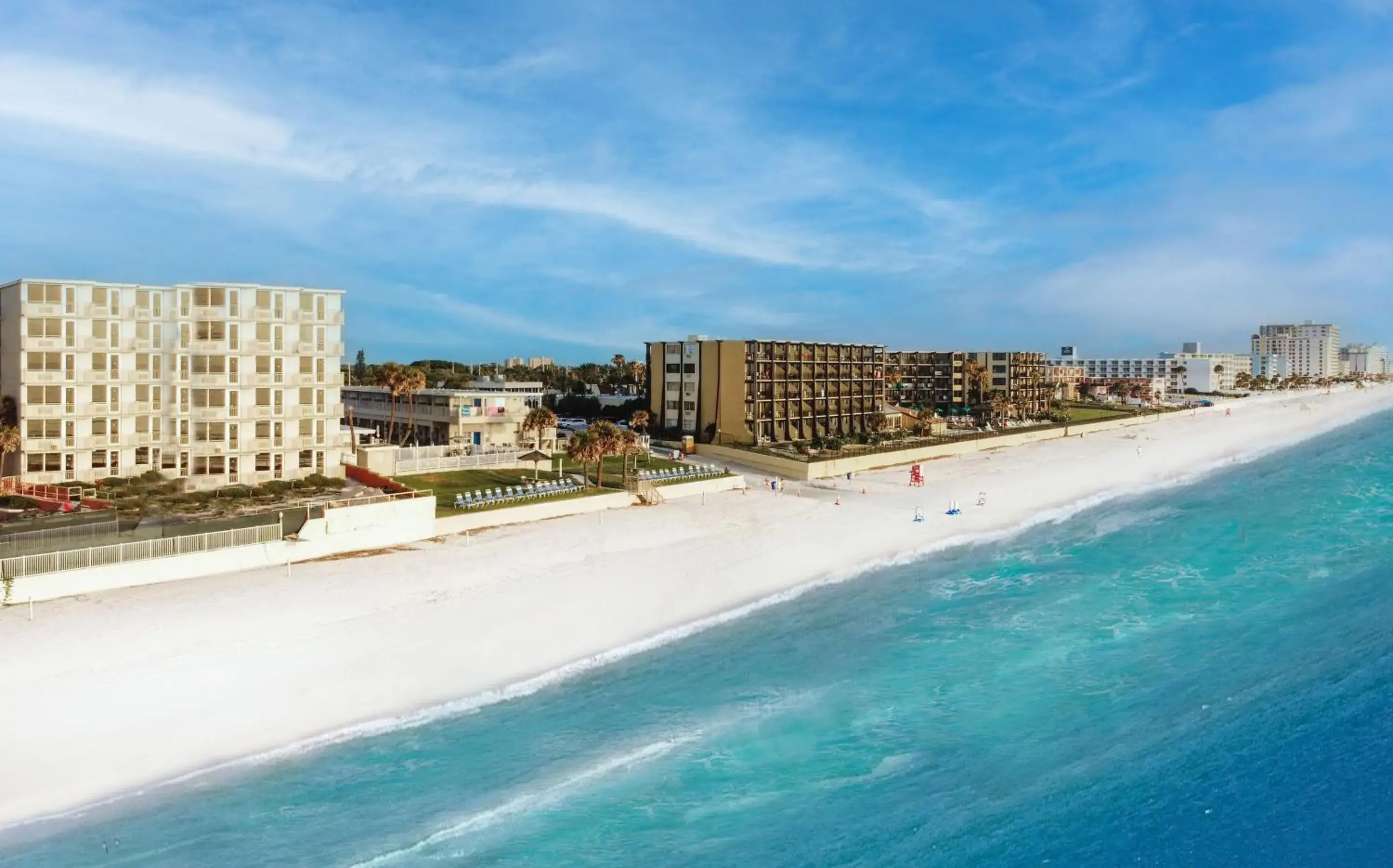 Bird's eye view, Bird's-eye View in Ocean Court Beachfront Hotel