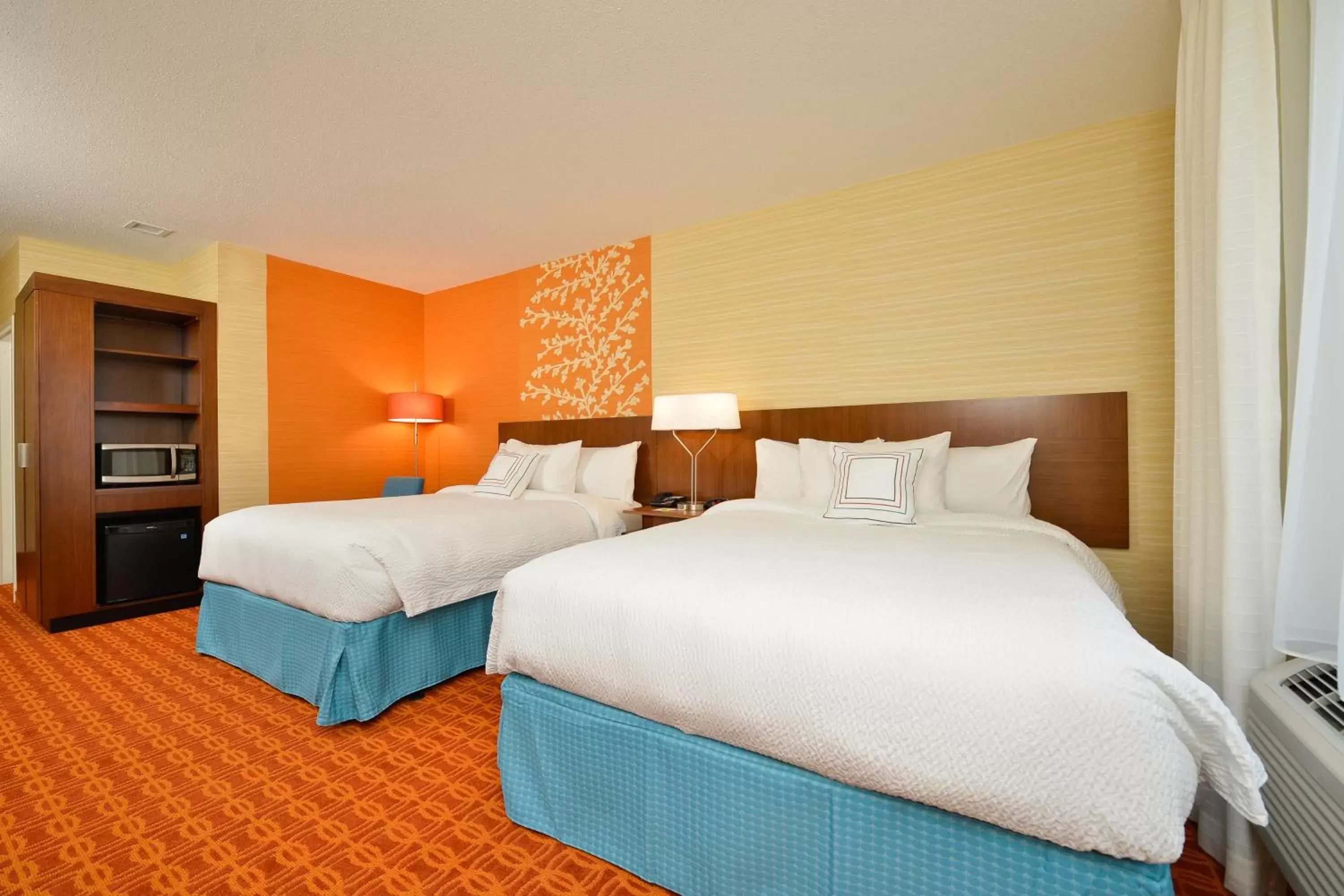 Bedroom, Bed in Fairfield Inn & Suites by Marriott Elmira Corning