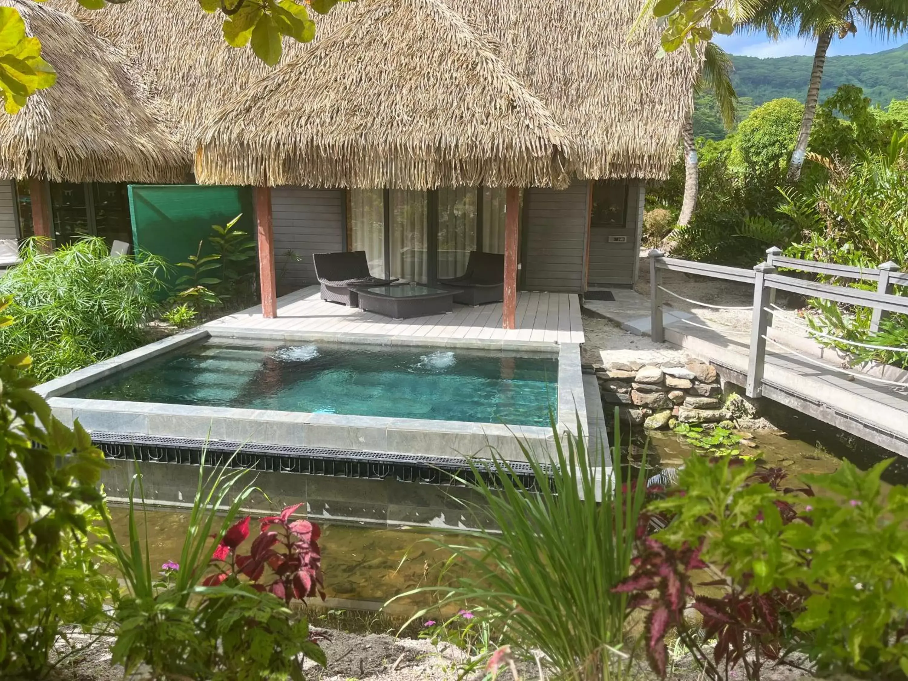 Swimming Pool in Maitai Lapita Village Huahine