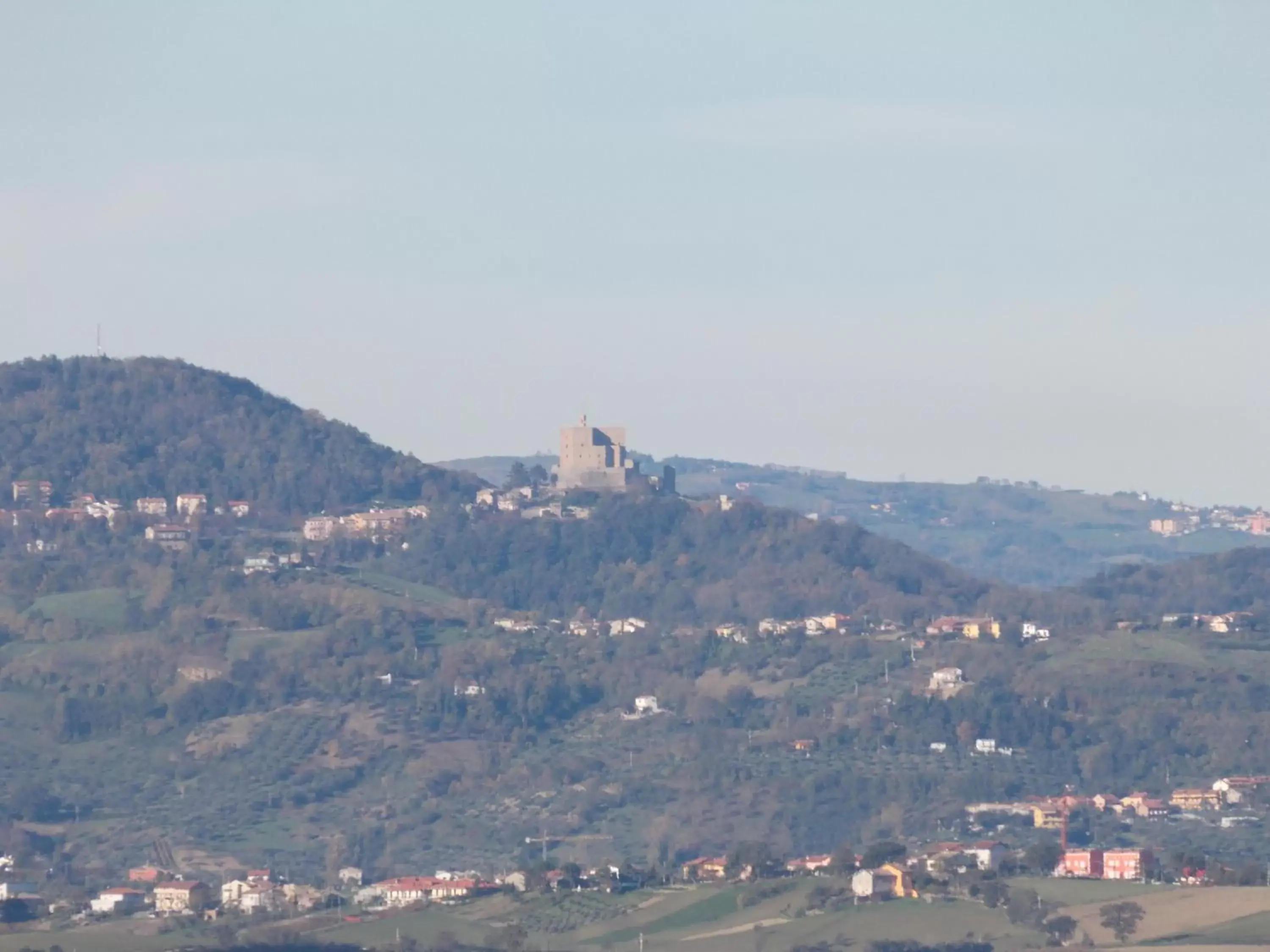 Landmark view in B&B La Torretta