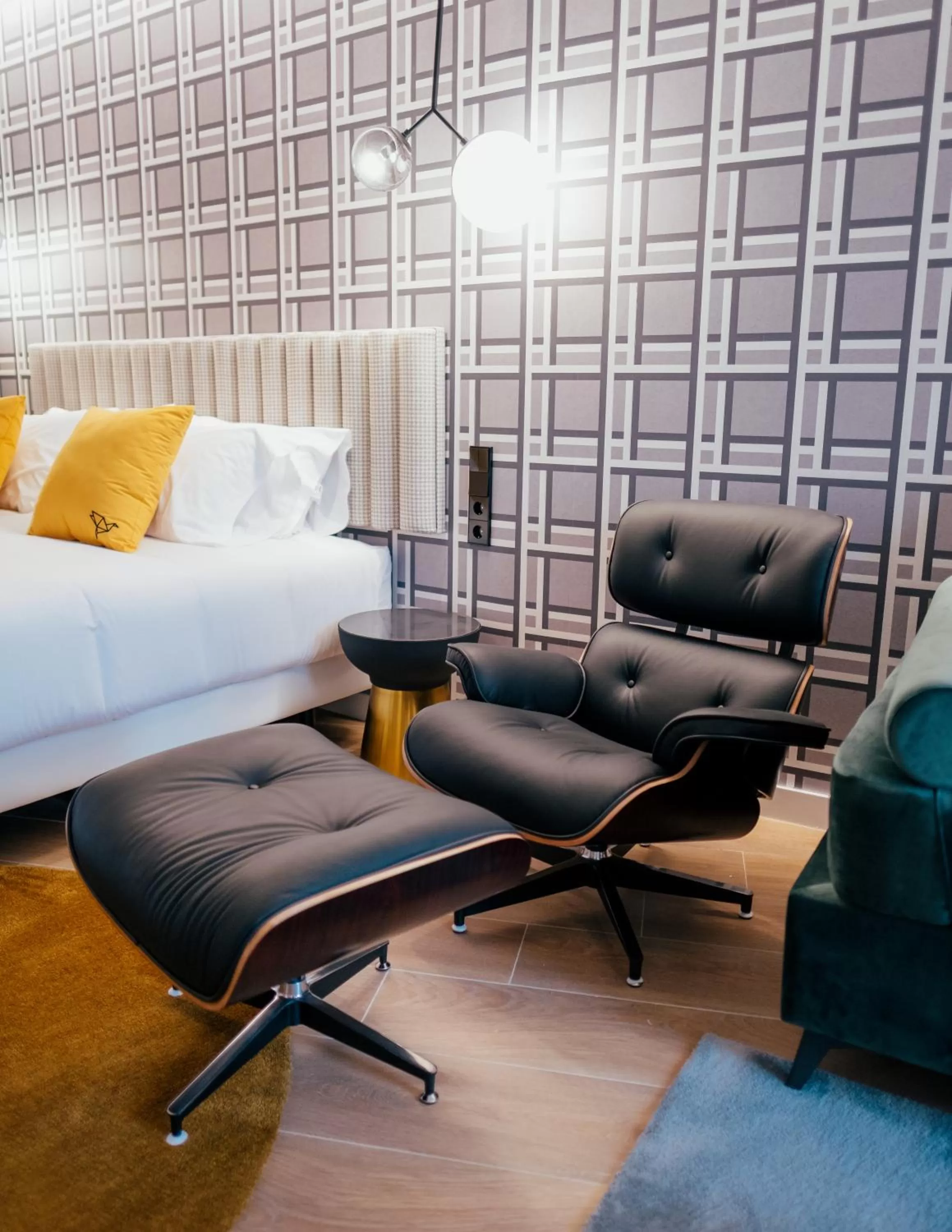 Decorative detail in Hotel Cetina Casa de las Telas Sevilla