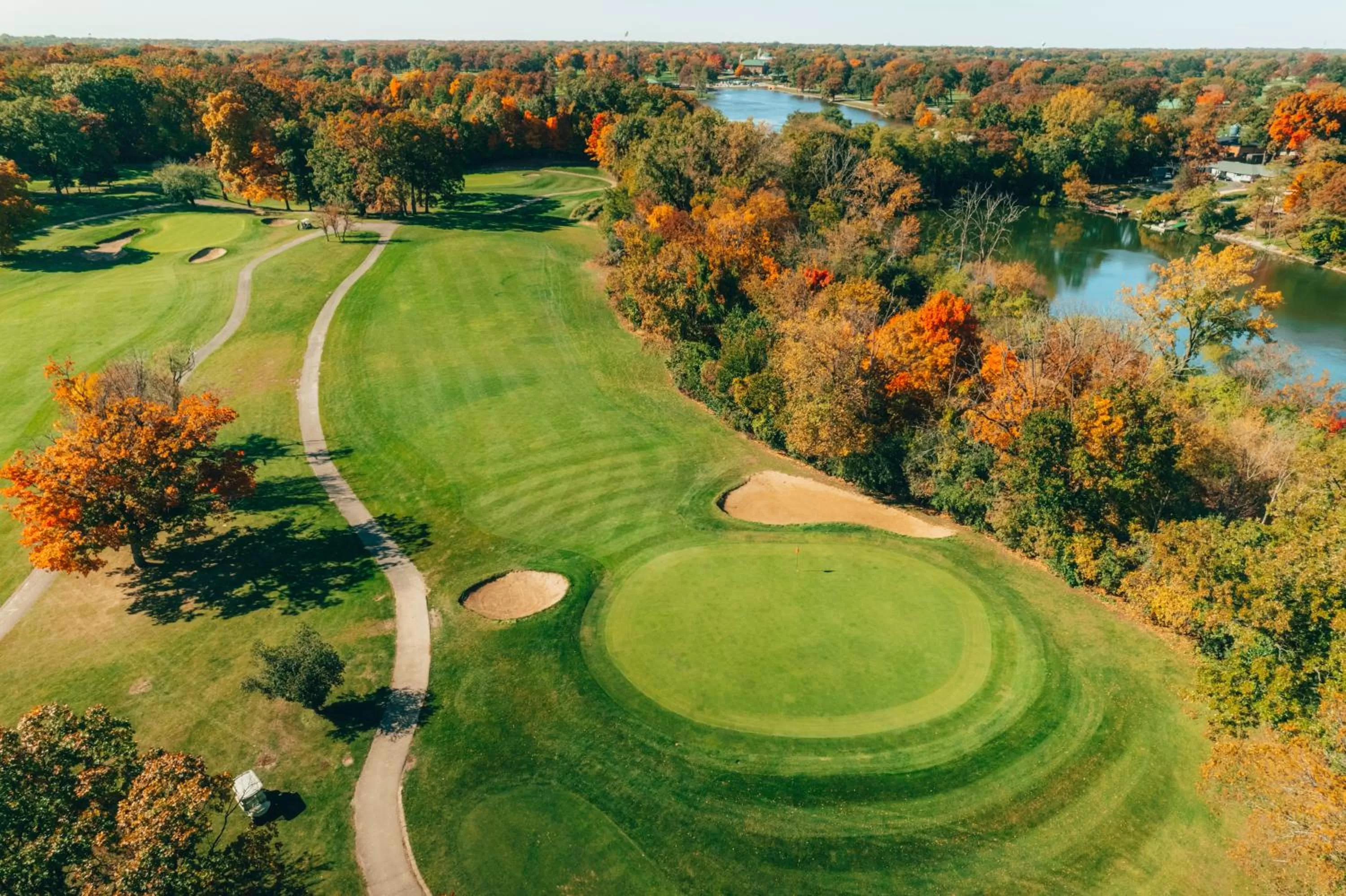 Golfcourse in Eaglewood Resort & Spa