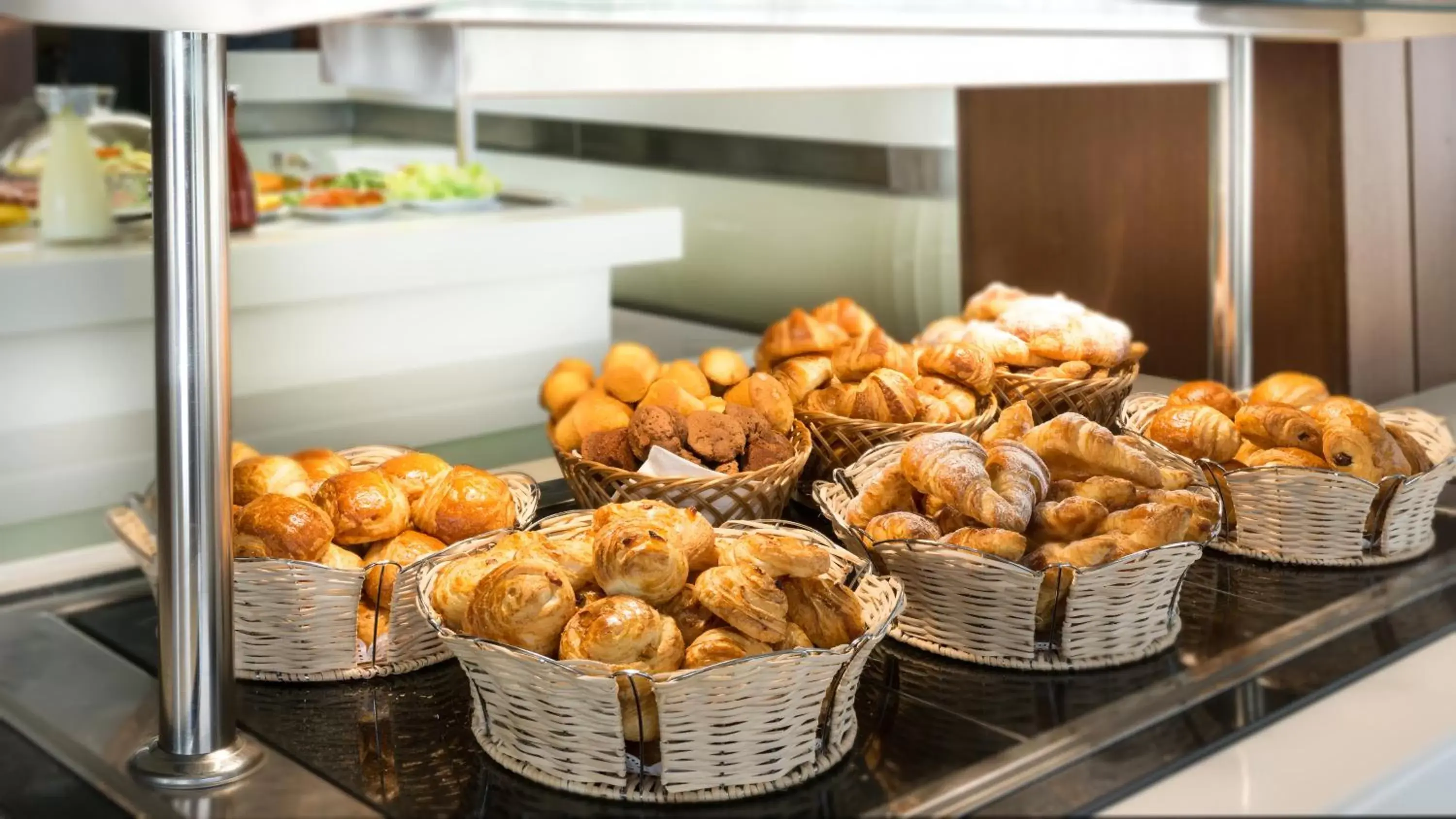 Buffet breakfast in The Penthouse Suites Hotel Buffet breakfast in The Penthouse Suites Hotel