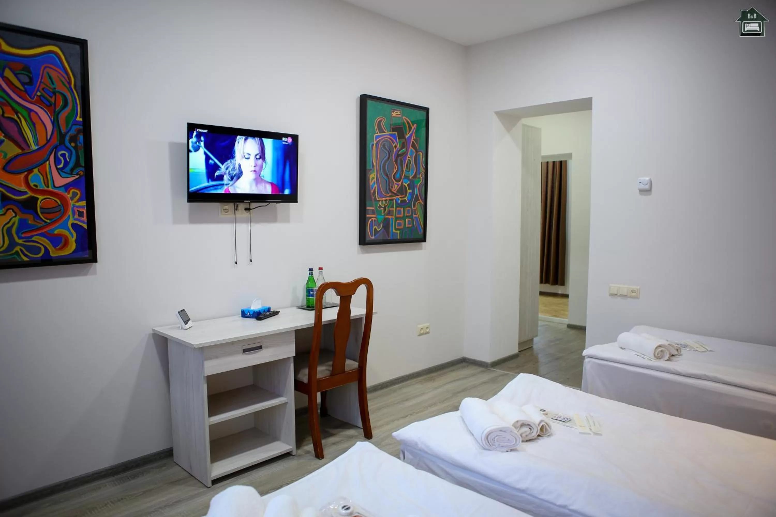 Bed in Guest House in Gyumri