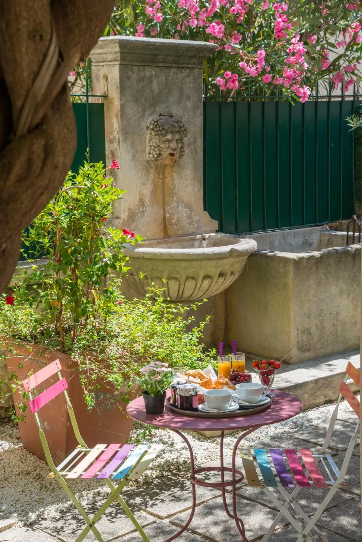 Garden in Hotel du Forum
