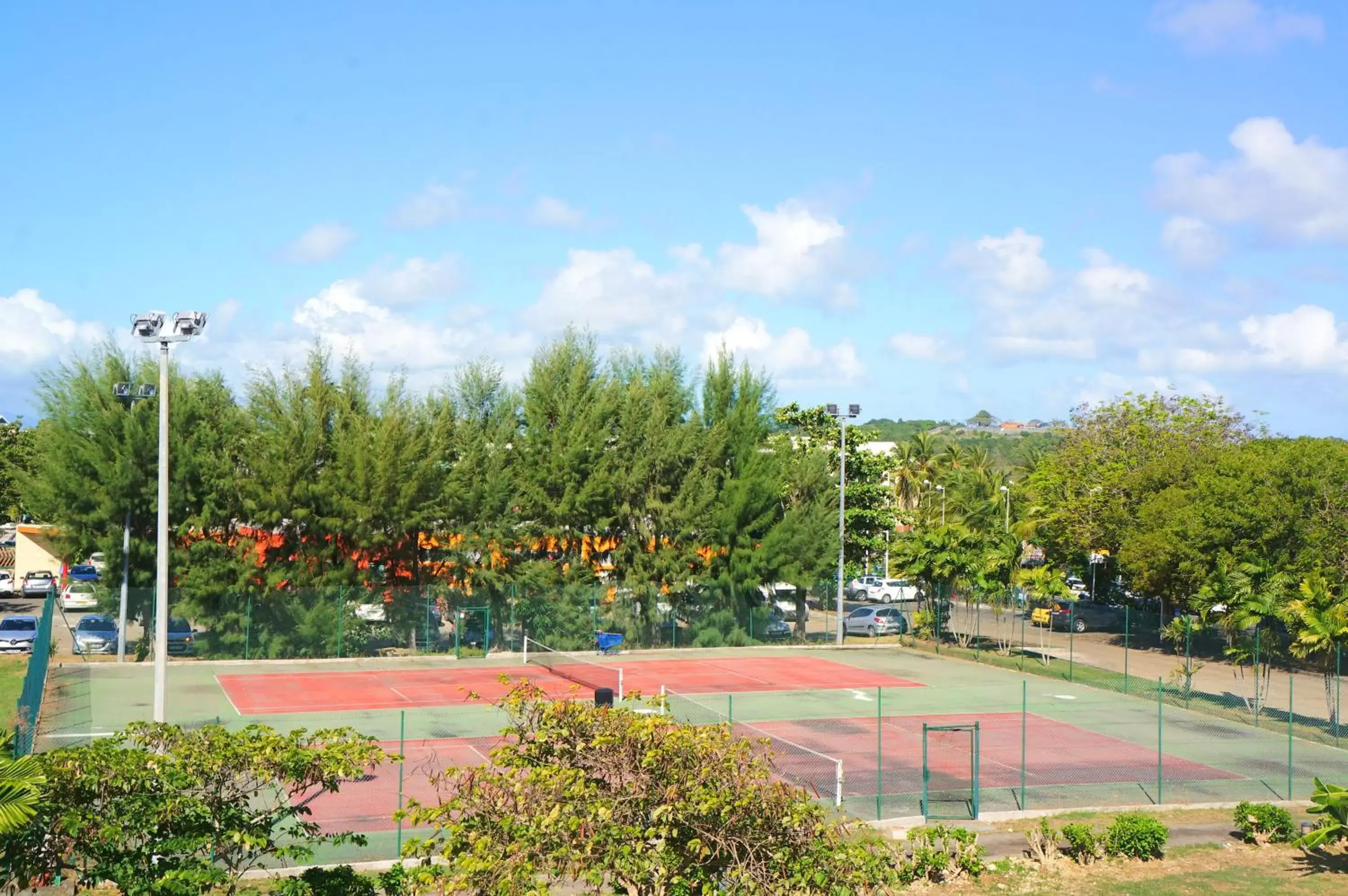 Tennis court, City View in Zenitude Hôtel Résidences Le Salako