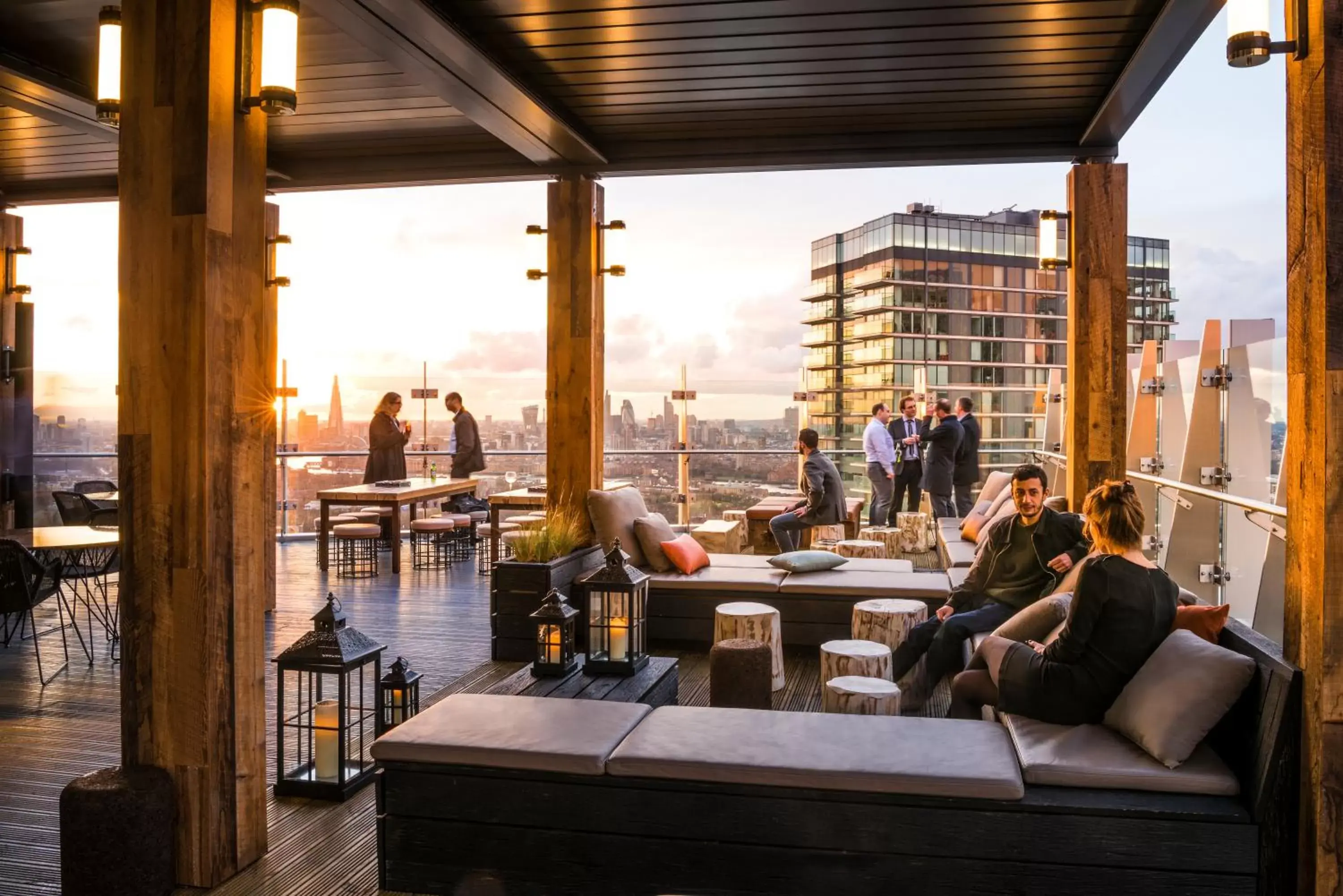 Balcony/Terrace in Novotel London Canary Wharf