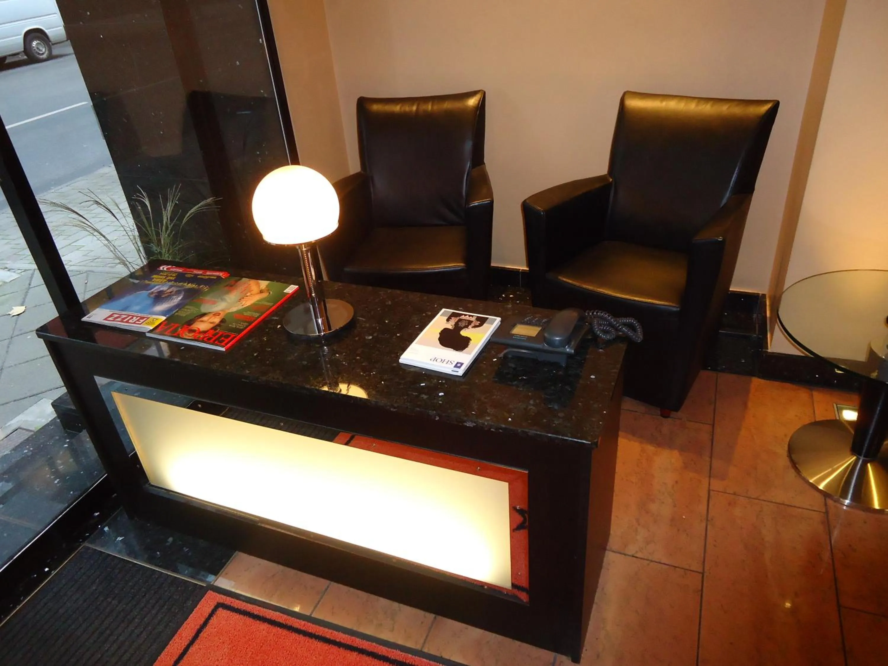 Lobby or reception in Hotel Concorde