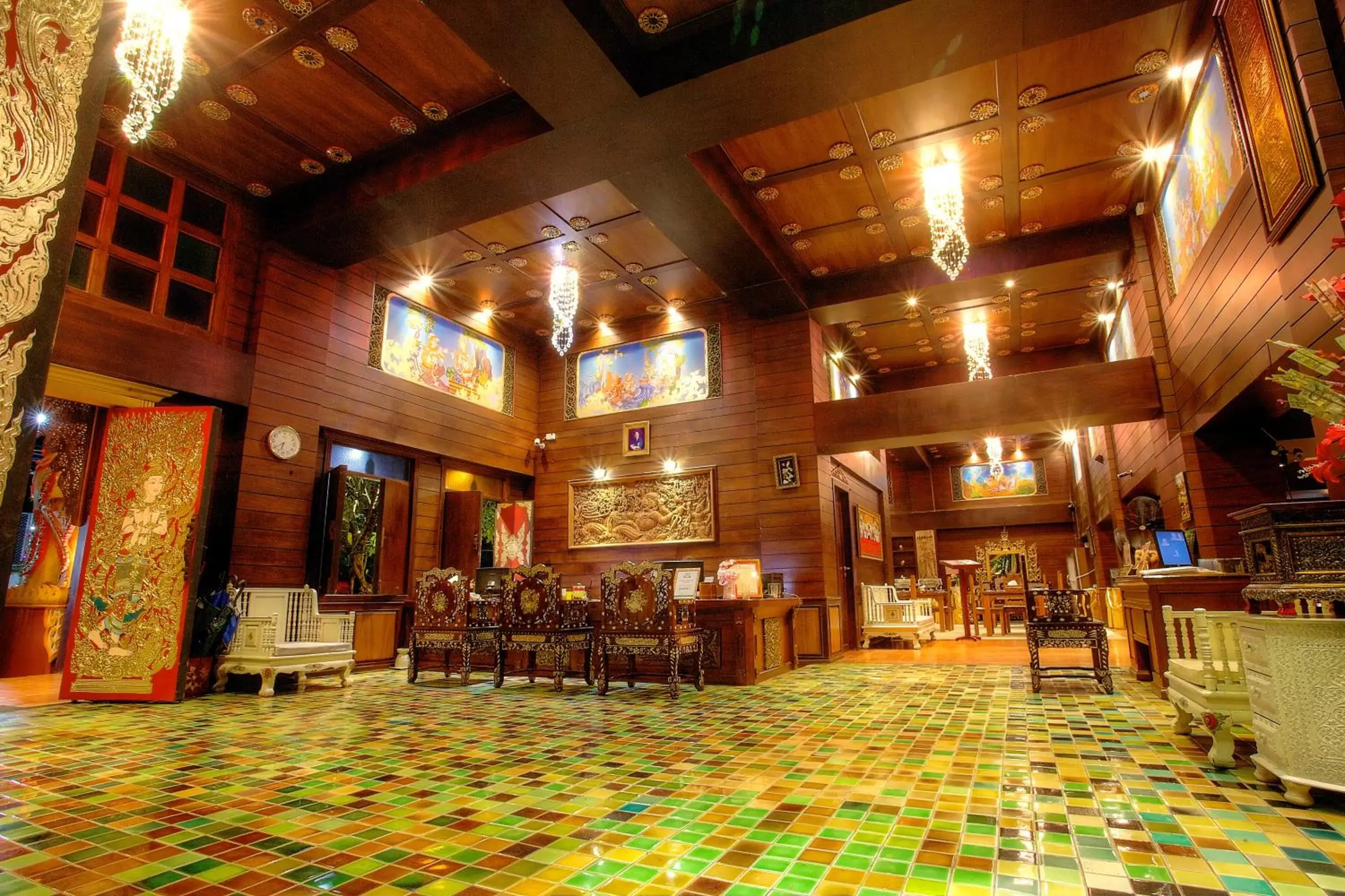 Lobby or reception in Singha Montra Lanna Boutique Style Hotel
