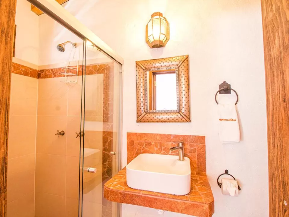 Bathroom in Hotel Mi Pueblito Tapalpa