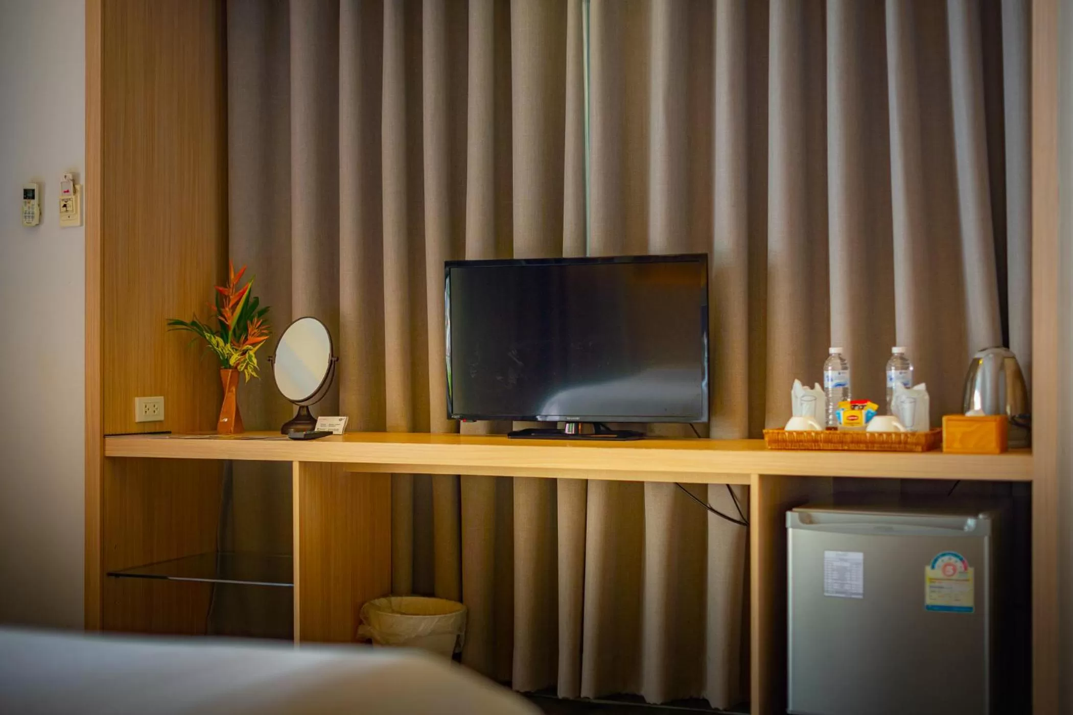TV and multimedia, Bed in Siam Bay Resort