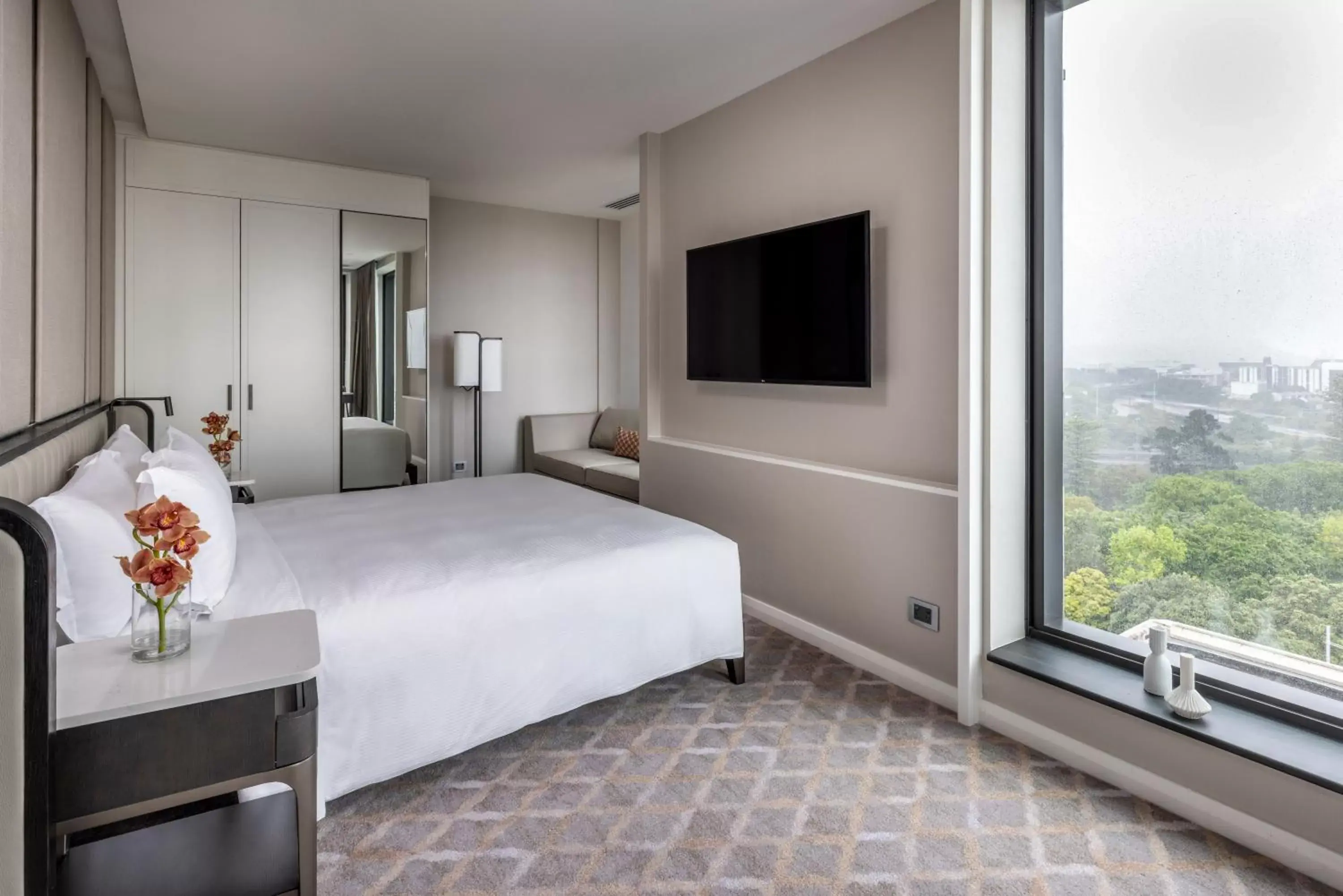 Bedroom, Bed in Cordis, Auckland by Langham Hospitality Group