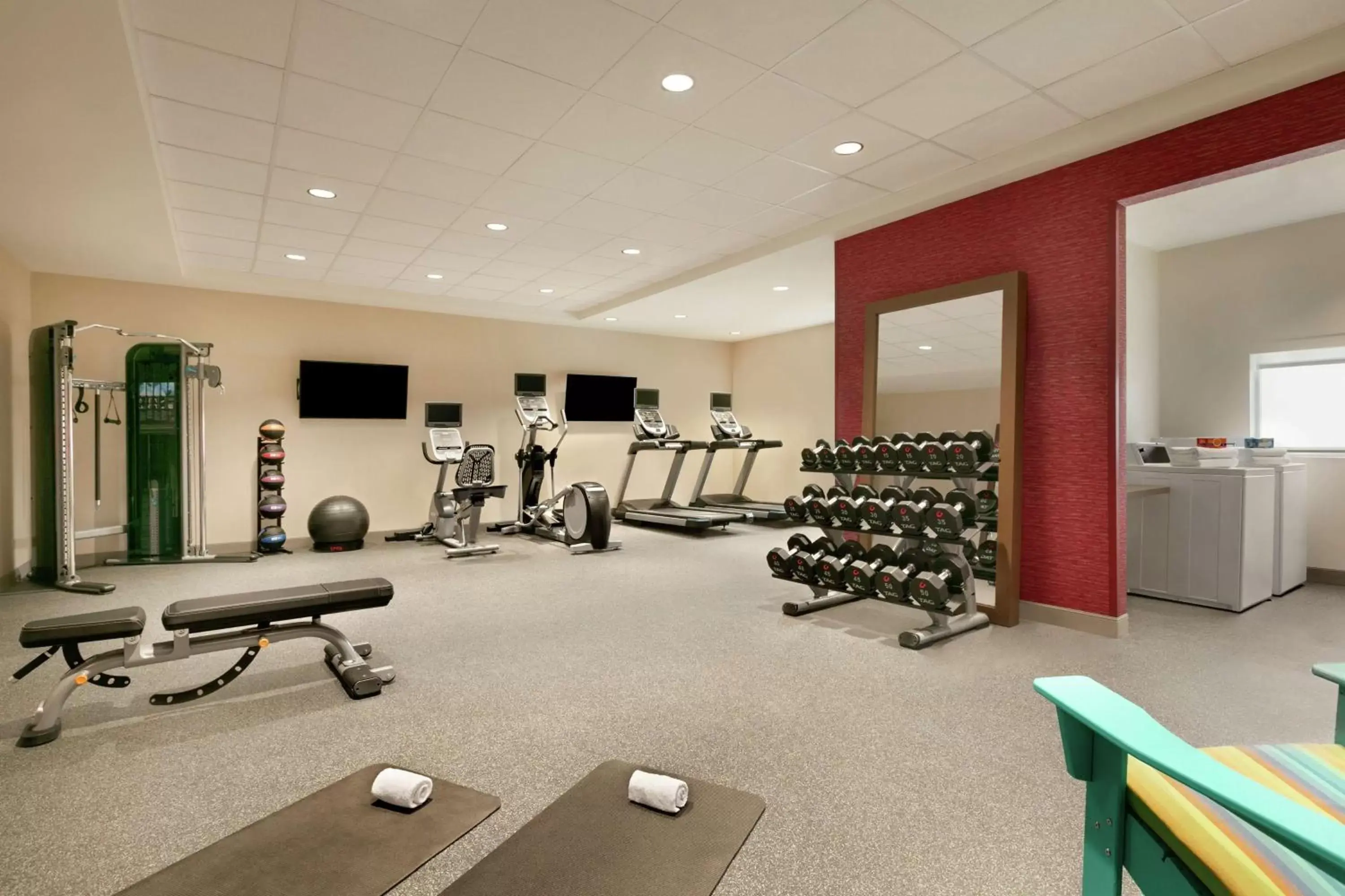 Fitness centre/facilities, Fitness Center/Facilities in Home2 Suites By Hilton Chantilly Dulles Airport