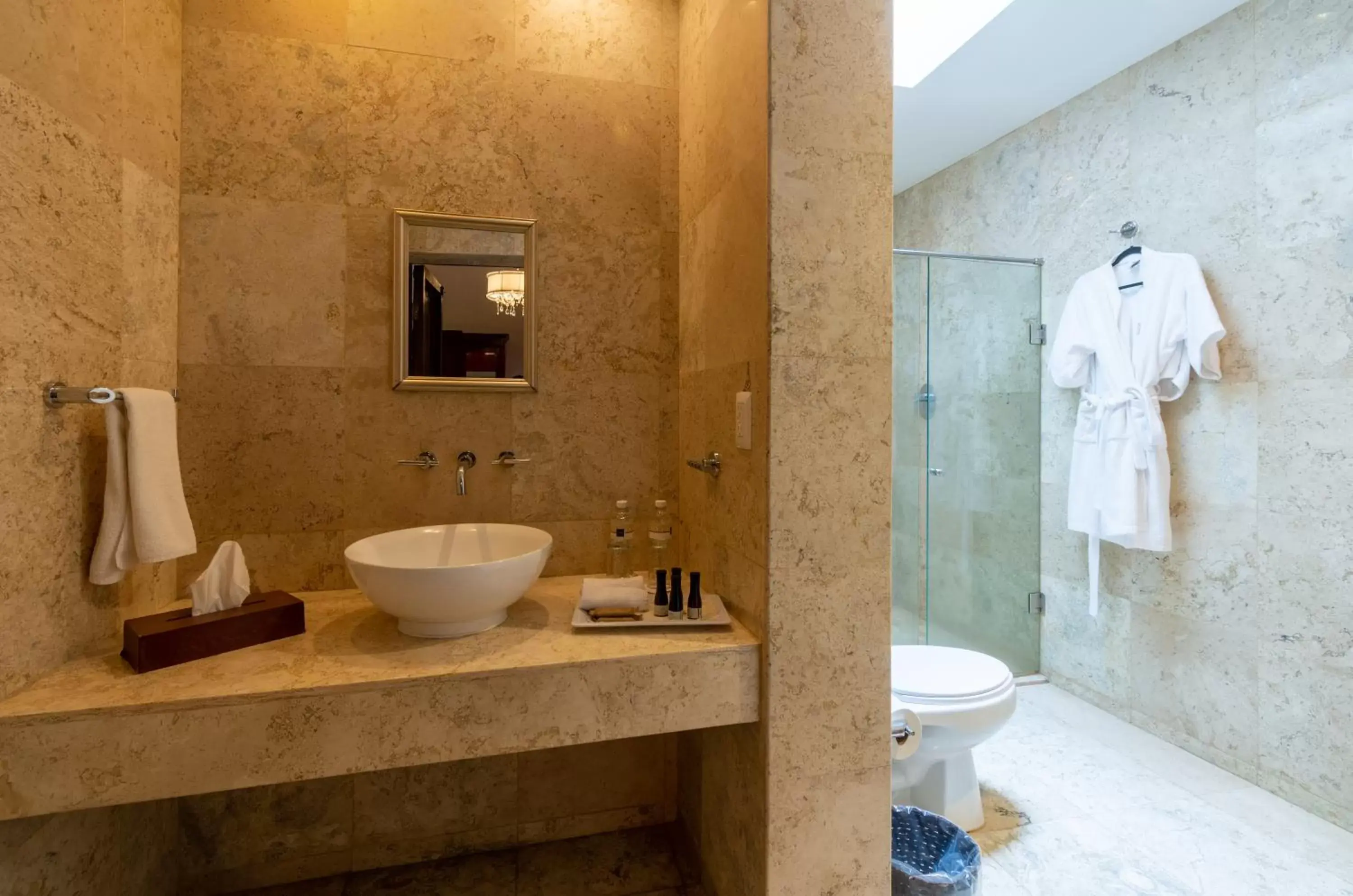 Bathroom in Hotel Hacienda San Cristóbal