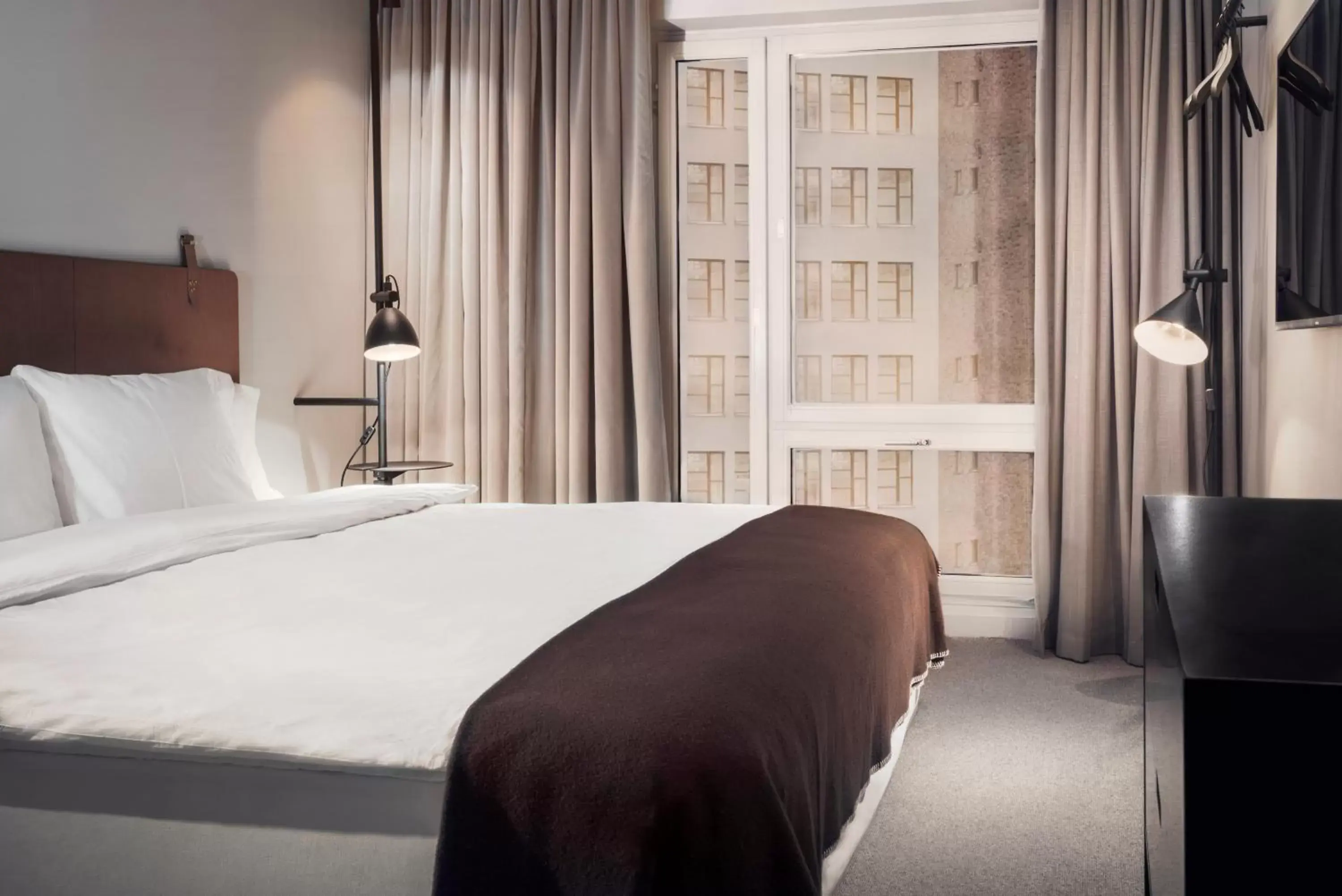 Bedroom, Bed in Blique by Nobis, Stockholm, a Member of Design Hotels™