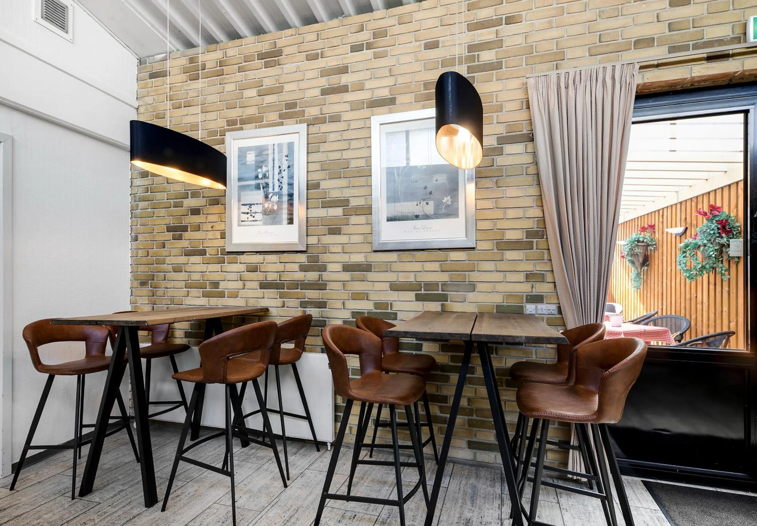 Lobby or reception in Østergaards Hotel