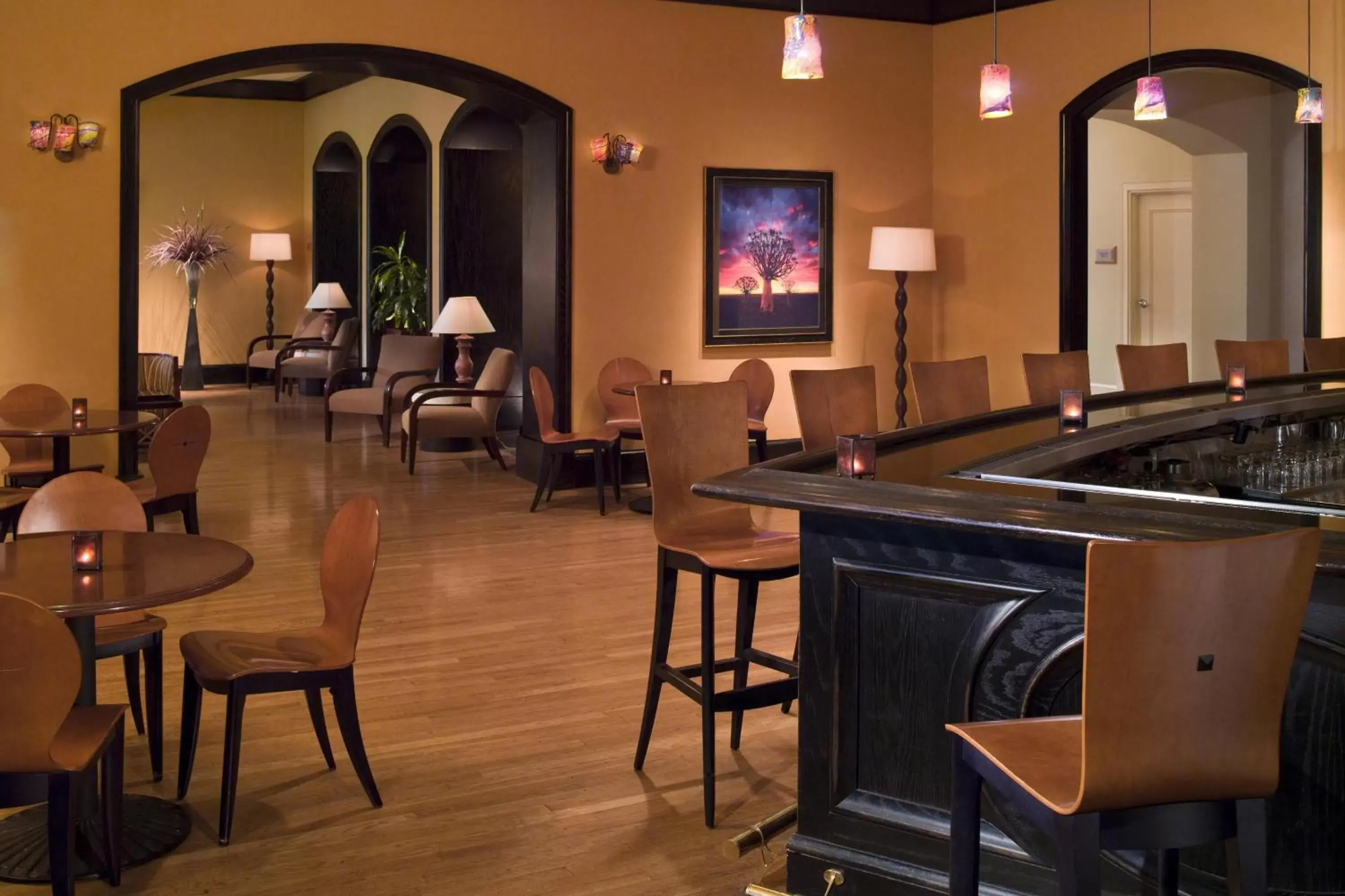 Lounge or bar, Lounge/Bar in Dallas/Fort Worth Marriott Hotel & Golf Club at Champions Circle