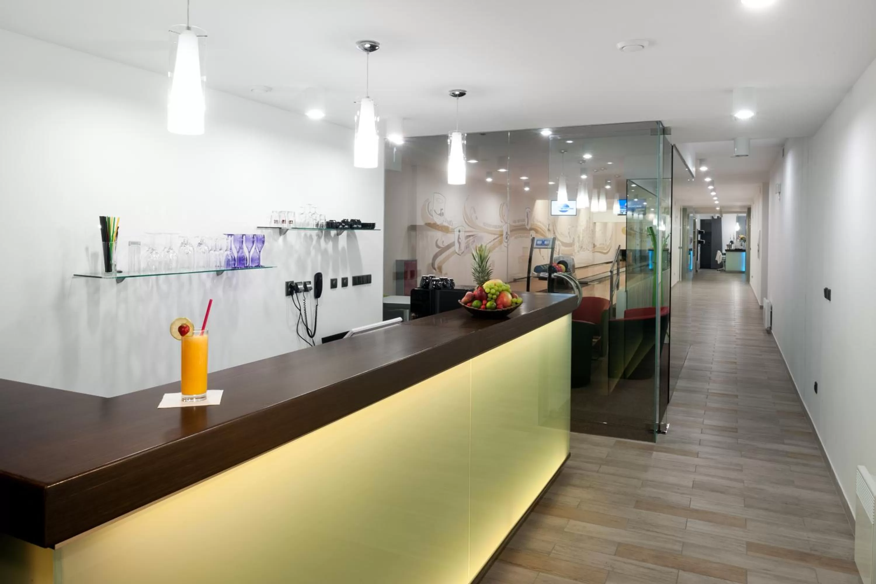 Lobby or reception in Hotel Štekl