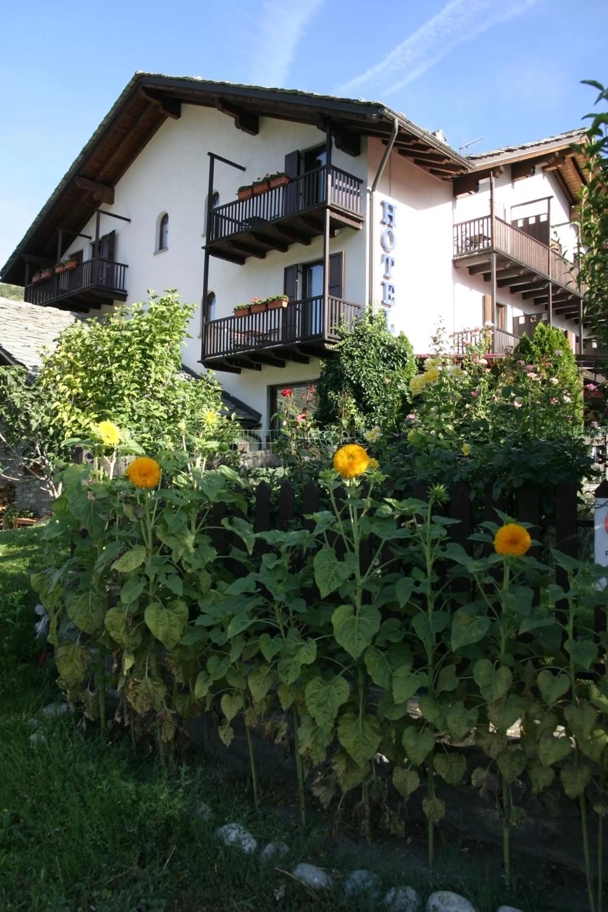 Property building in Hotel Chalet La Meridiana