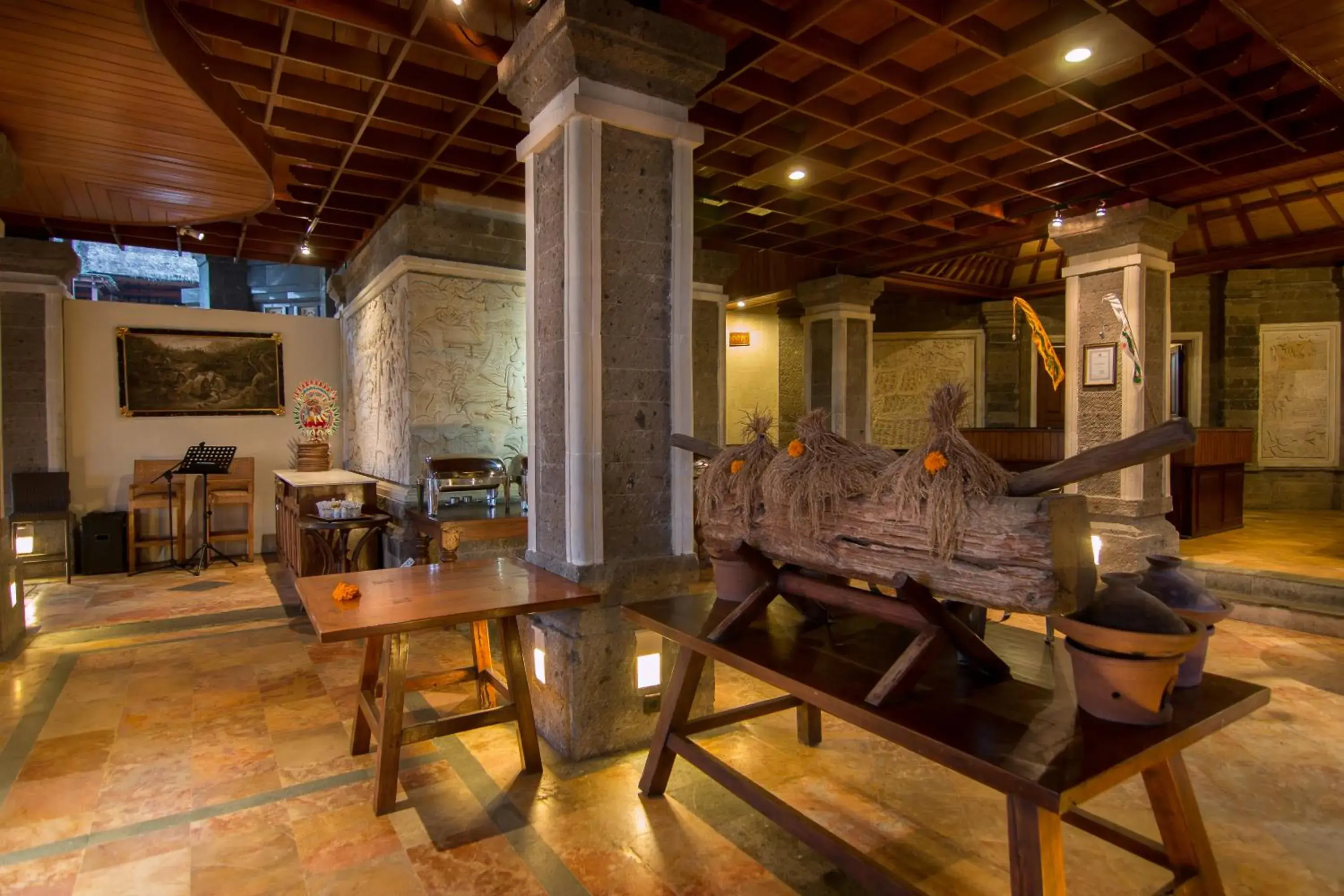 Lobby or reception, Dining Area in The Payogan Villa Resort and Spa