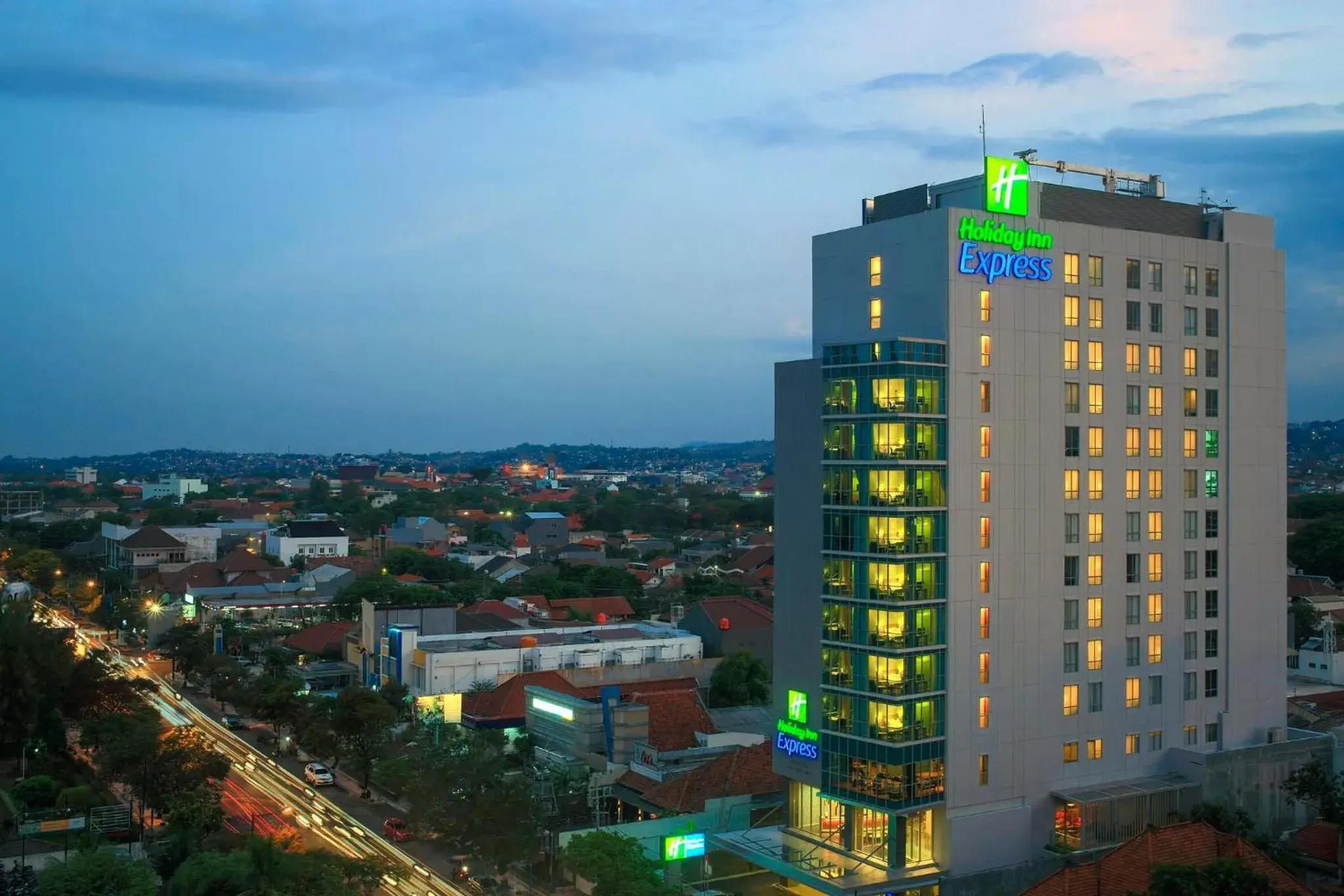 Property building in Holiday Inn Express Semarang Simpang Lima, an IHG Hotel