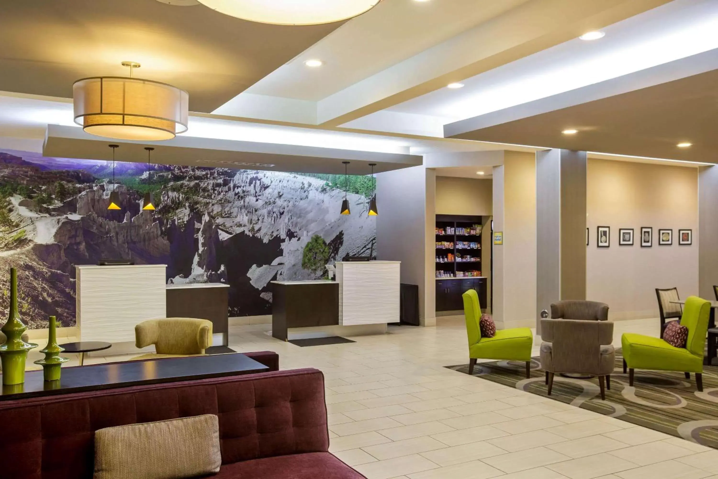 Lobby or reception in La Quinta by Wyndham Cedar City Lobby or reception in La Quinta by Wyndham Cedar City
