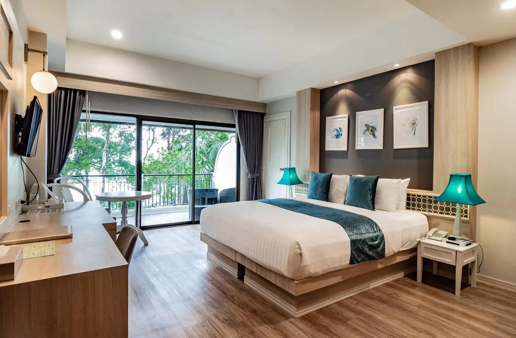 Bed in Khaolak Emerald Surf Beach Resort and Spa - SHA Extra Plus