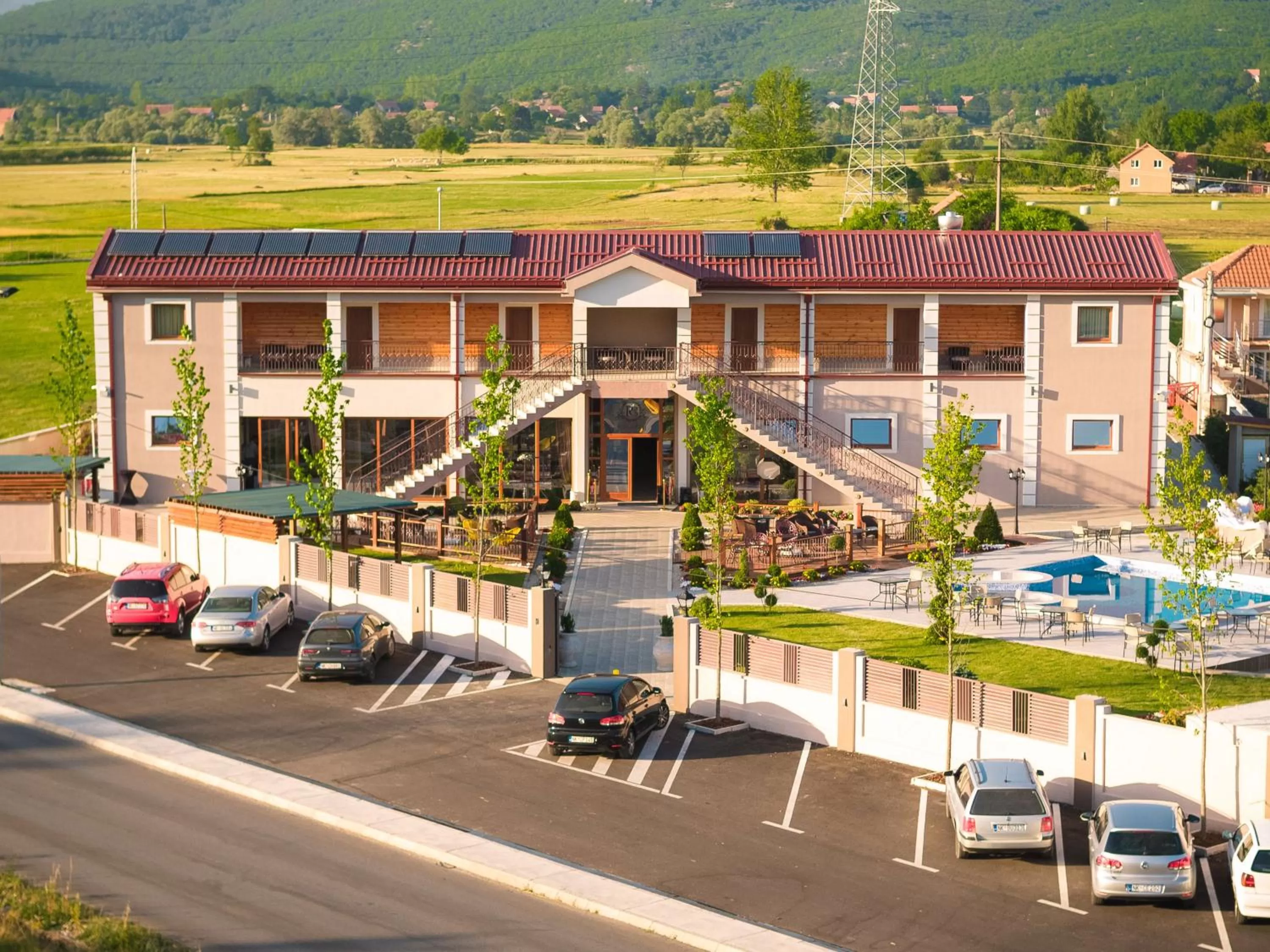 Street view in Hotel Royal Garden