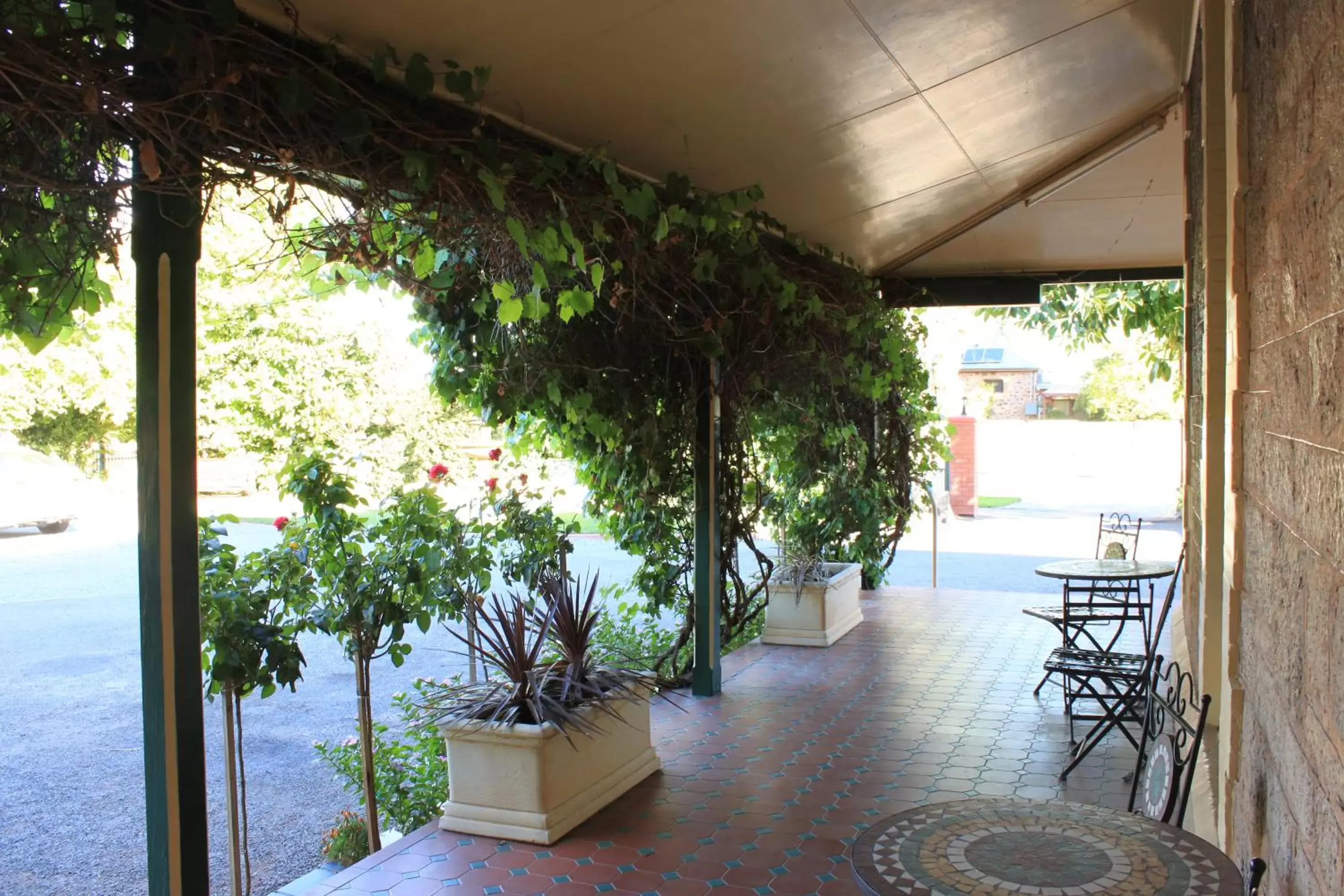 Balcony/Terrace in The Lodge Outback Motel