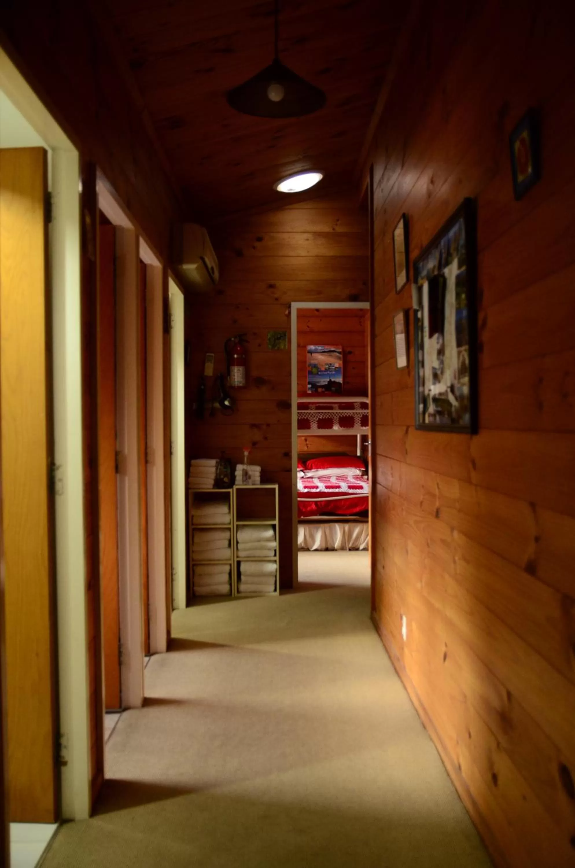 Property building, Bed in Tony's Lodge