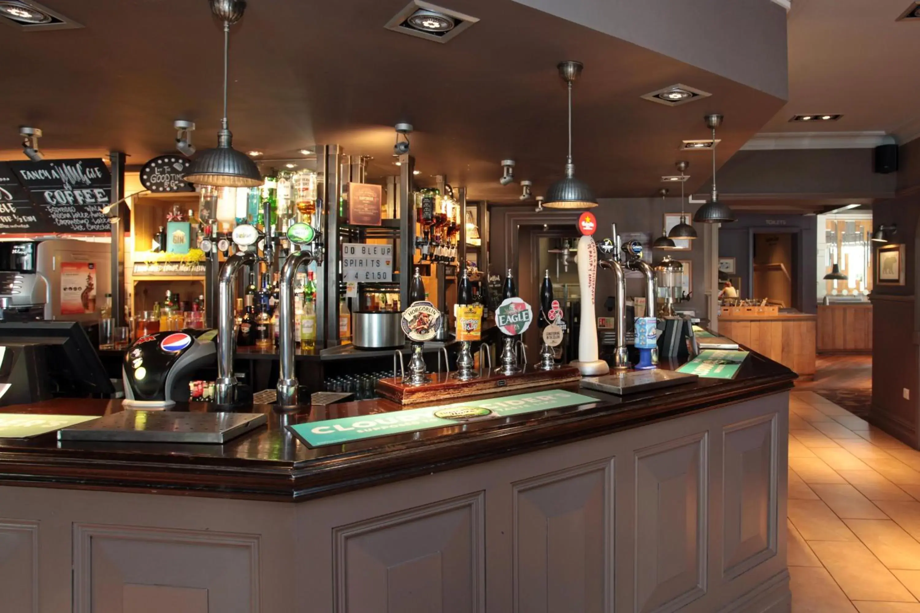 Lounge or bar, Lounge/Bar in Bear Inn, Somerset by Marston's Inns