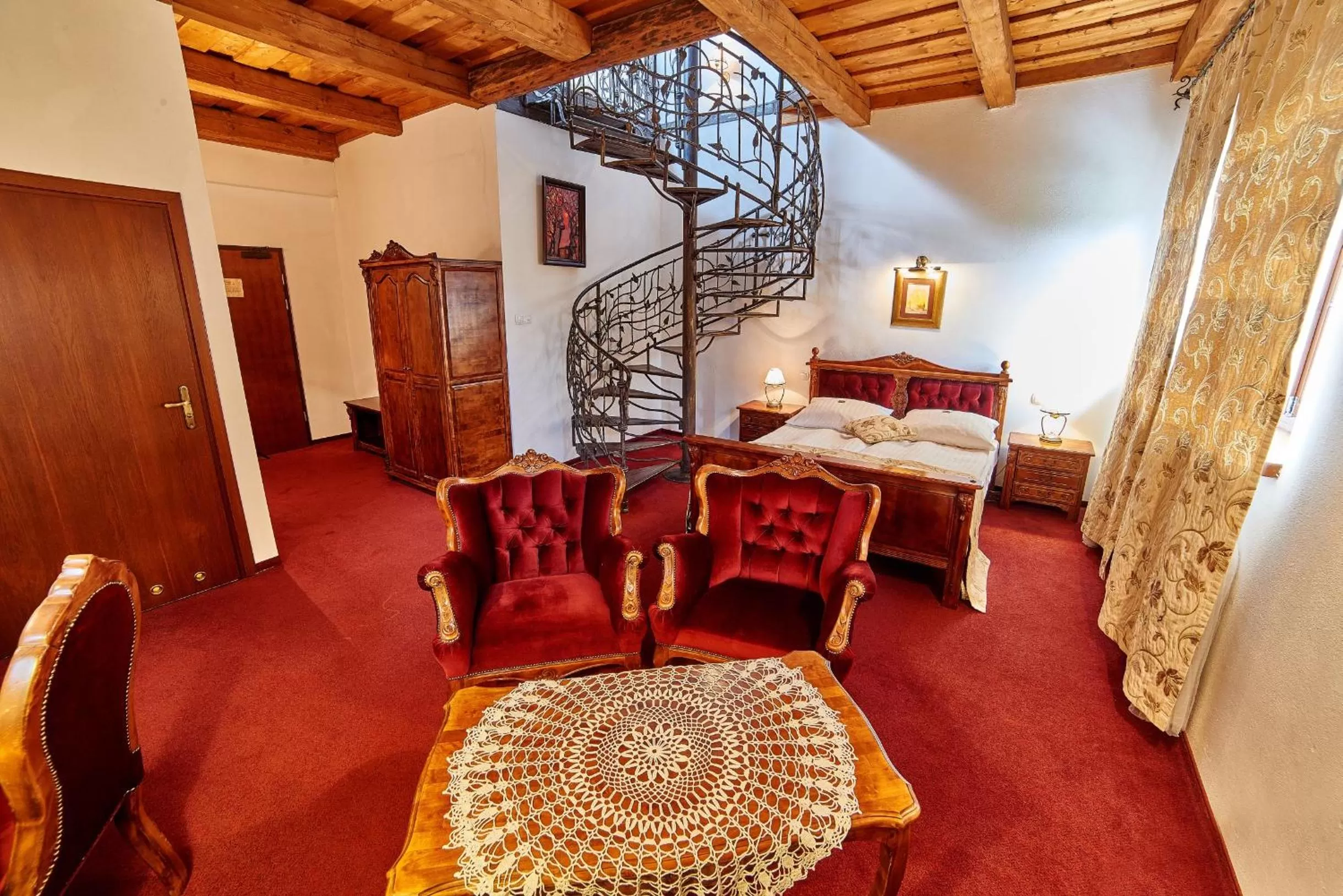 Photo of the whole room, Bed in Folwark Stara Winiarnia