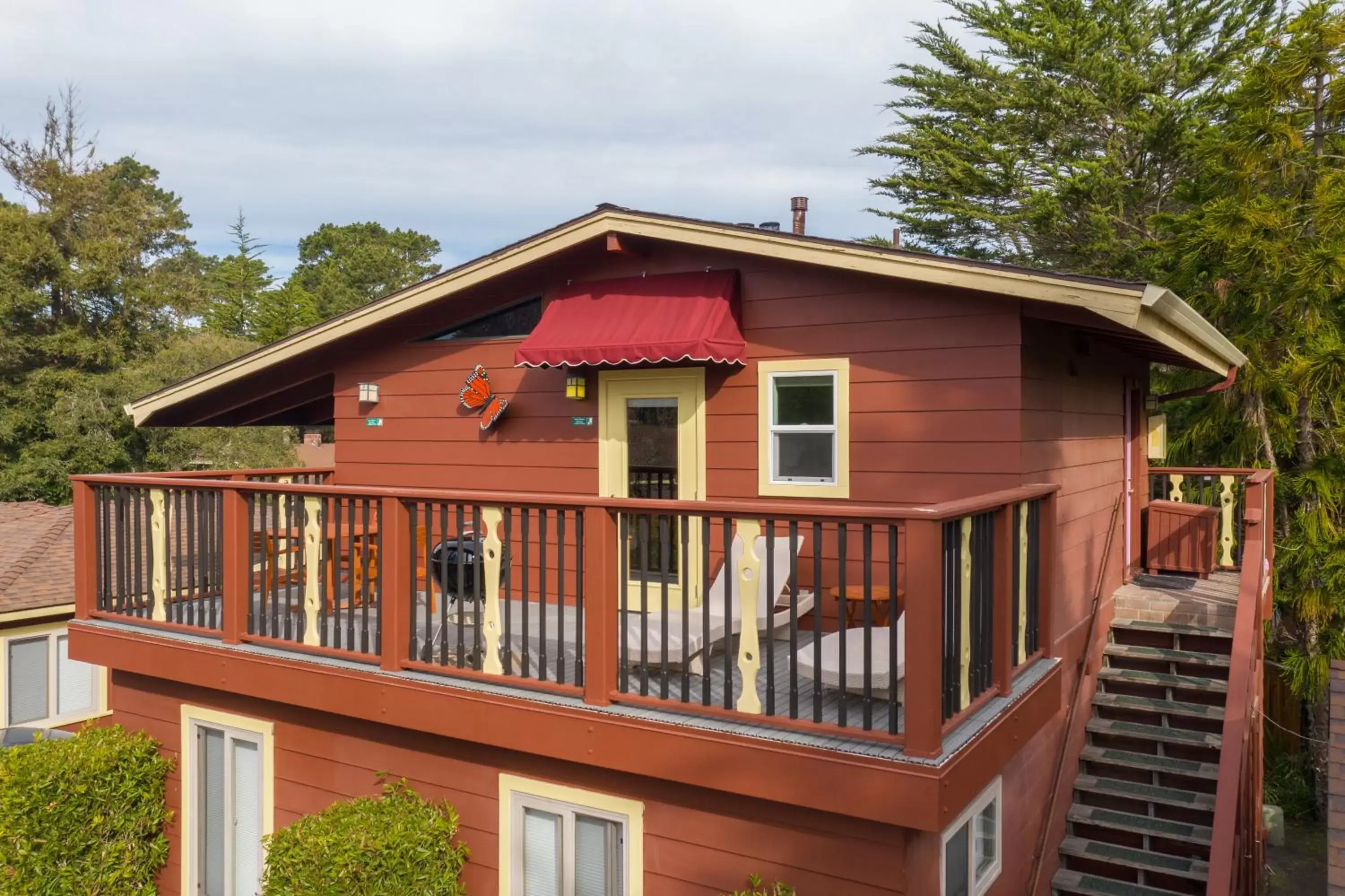 Balcony/Terrace in Andril Fireplace Cottages