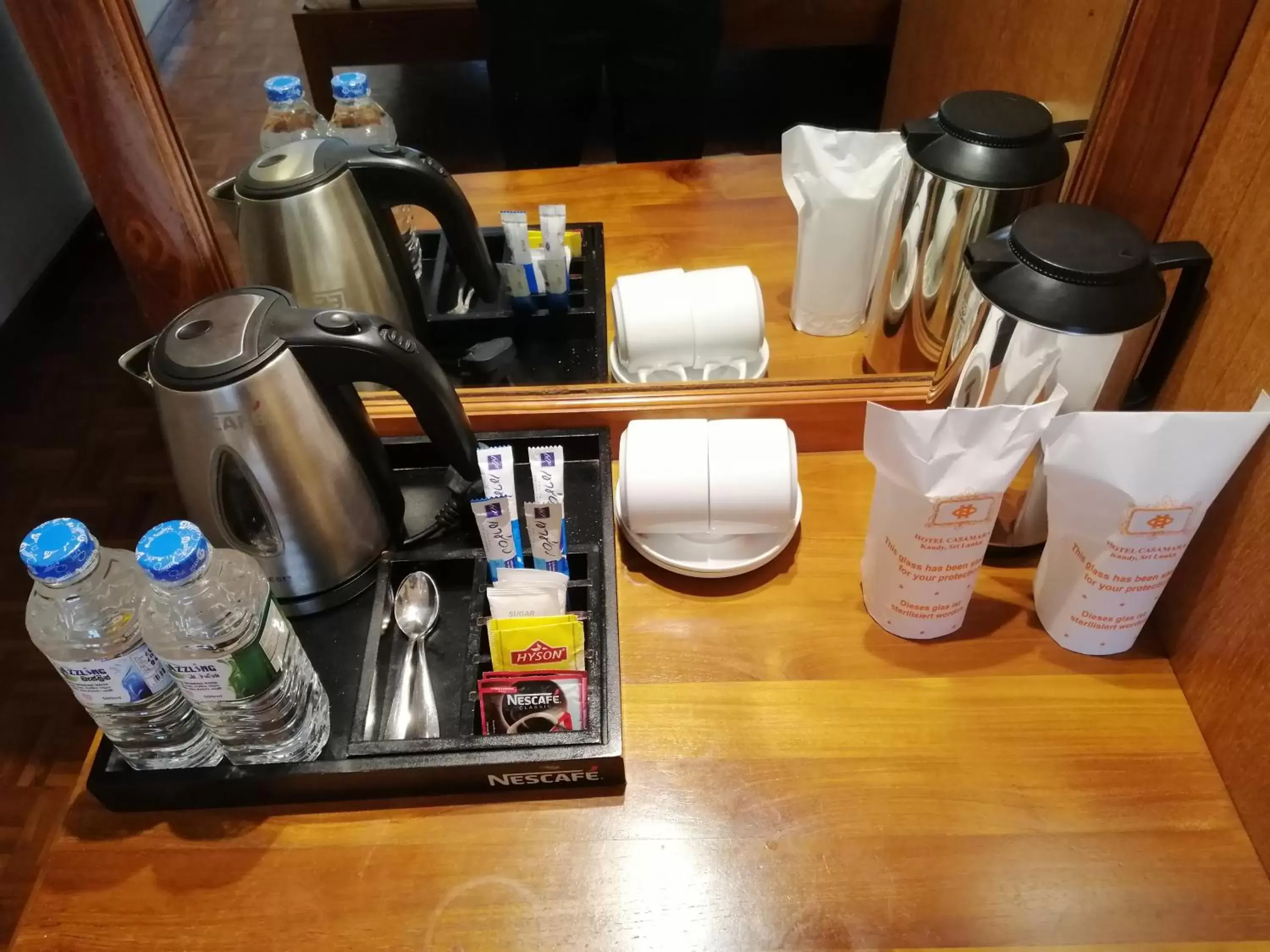 Coffee/tea facilities in Hotel Casamara