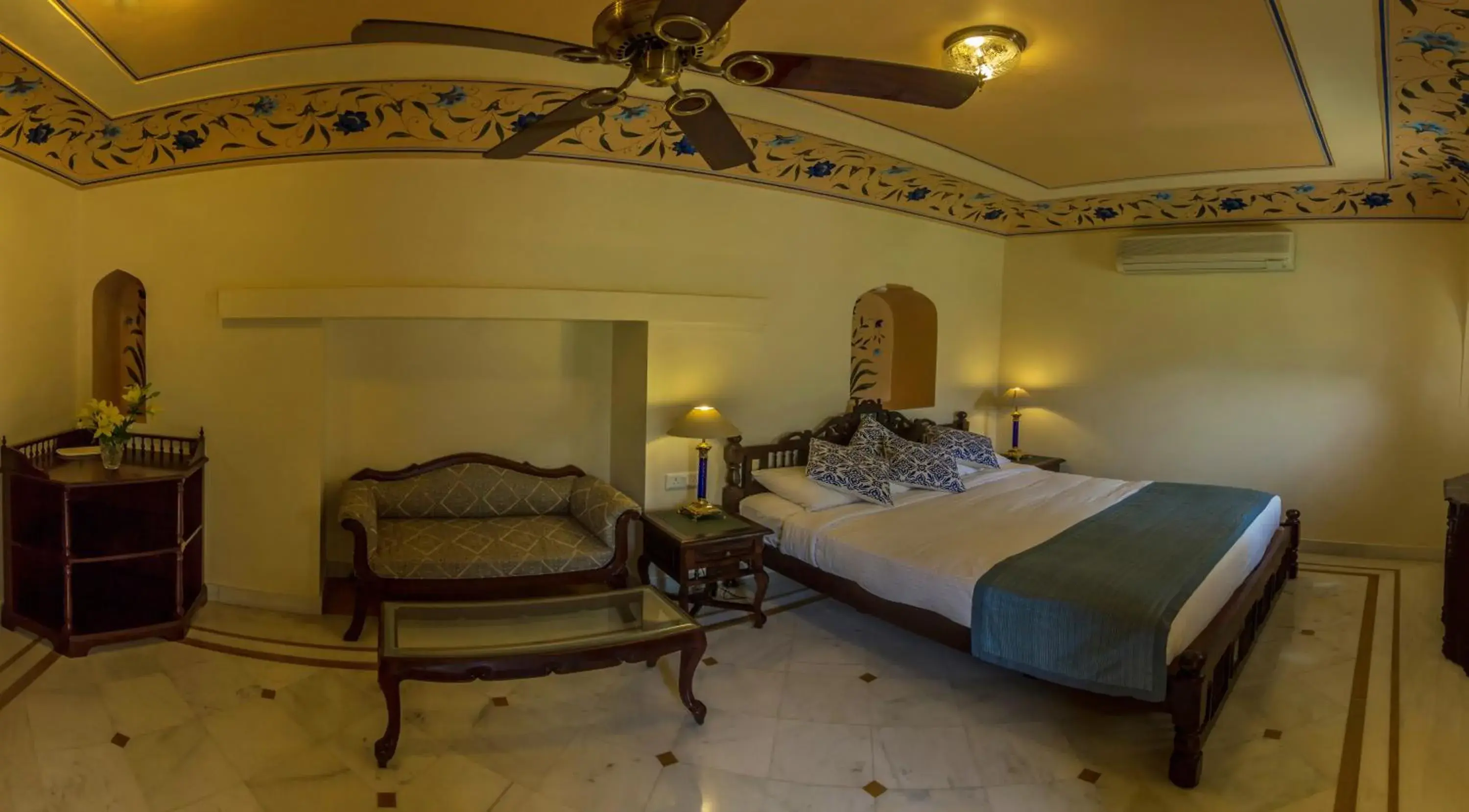 Photo of the whole room, Bed in Royal Heritage Haveli