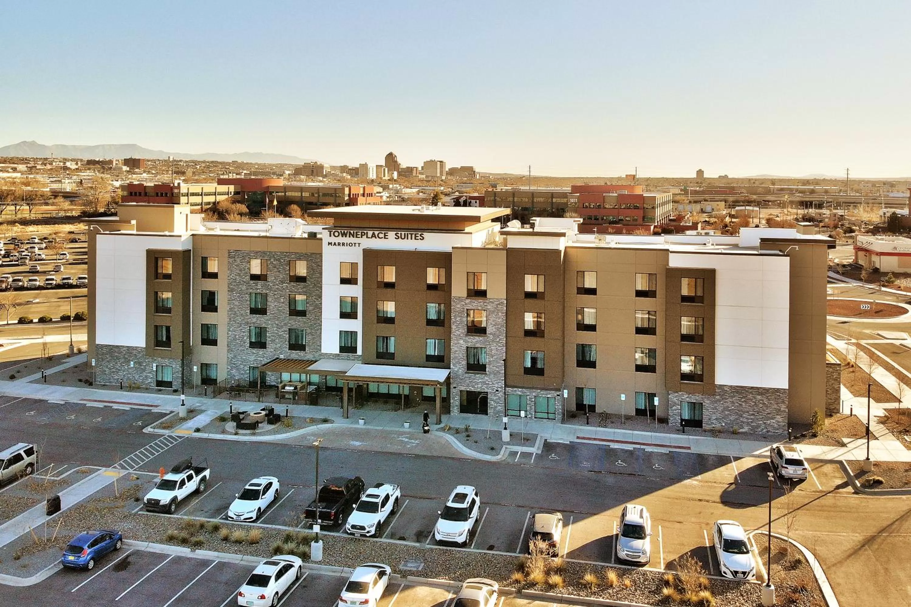 Property building in TownePlace Suites by Marriott Albuquerque Old Town