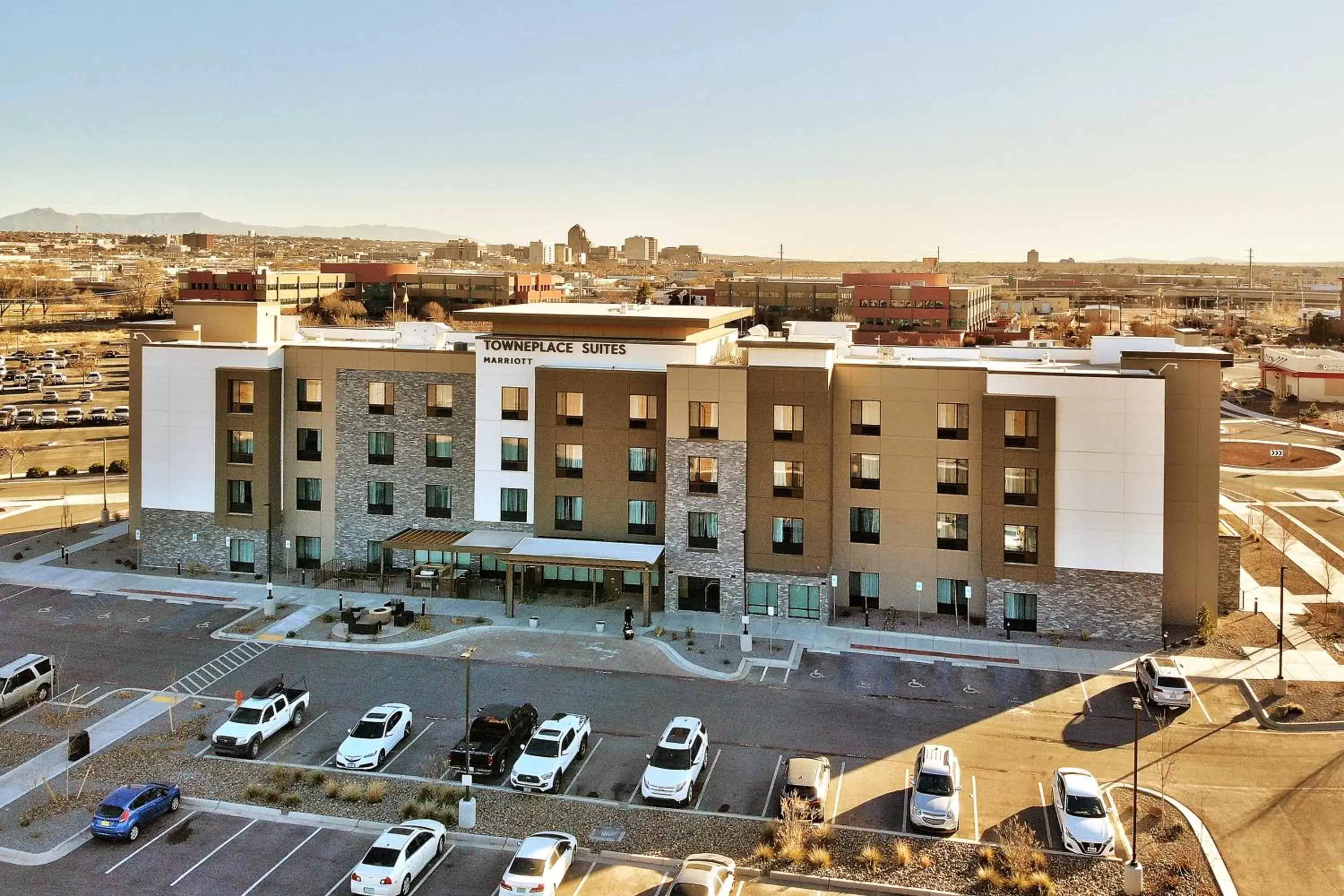 Property building in TownePlace Suites by Marriott Albuquerque Old Town