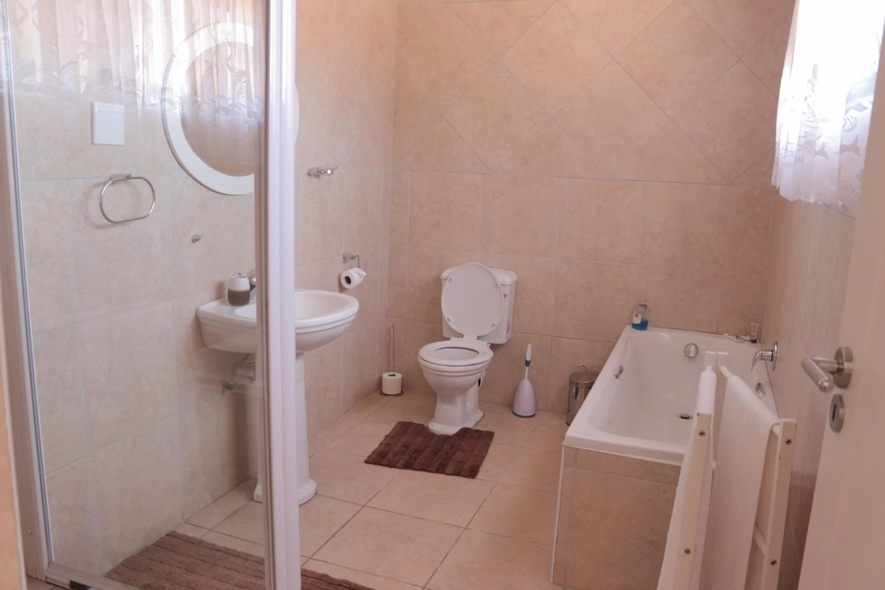 Bathroom in Rose Petals Guest House