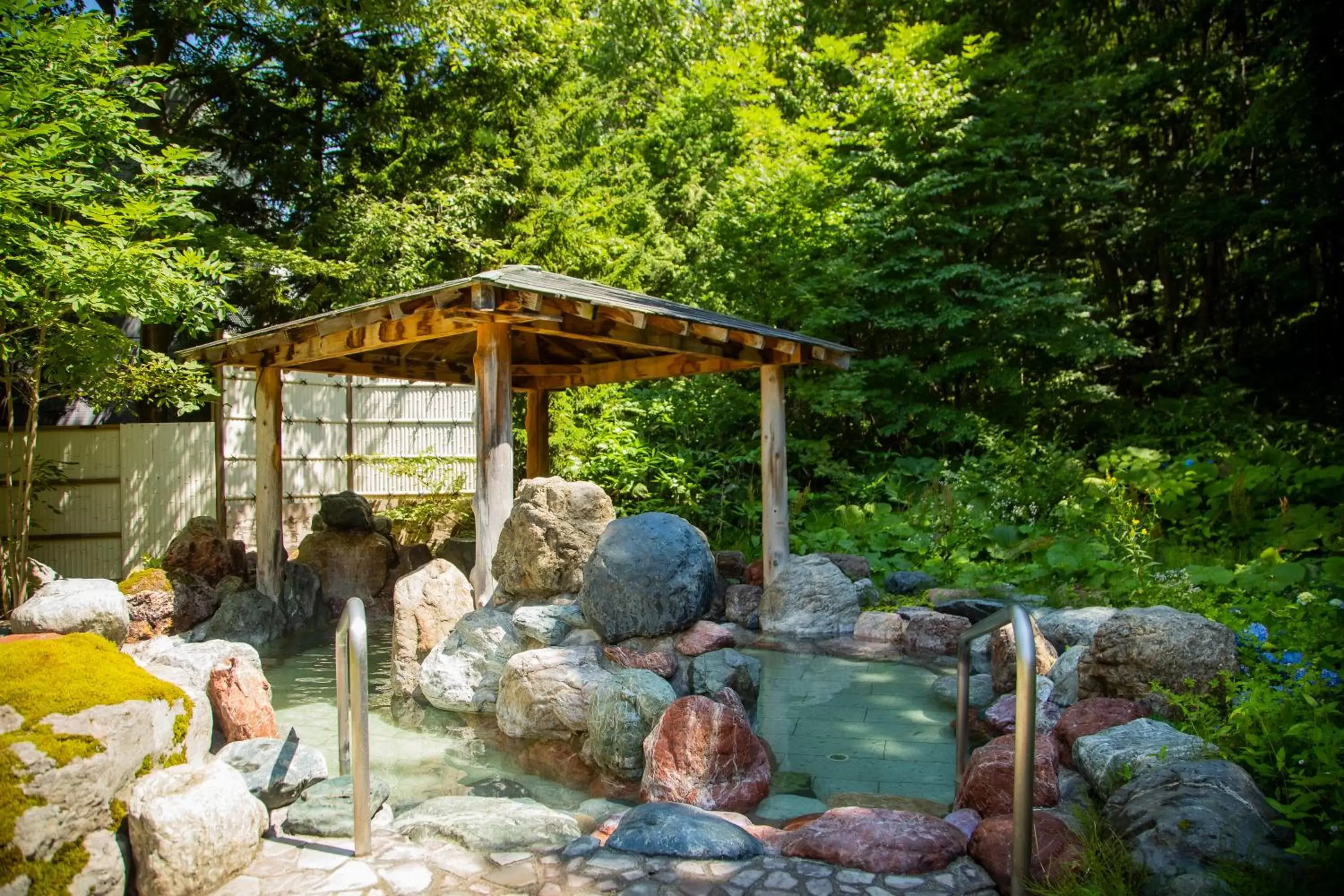 Open Air Bath in Otaru Asari Classe Hotel