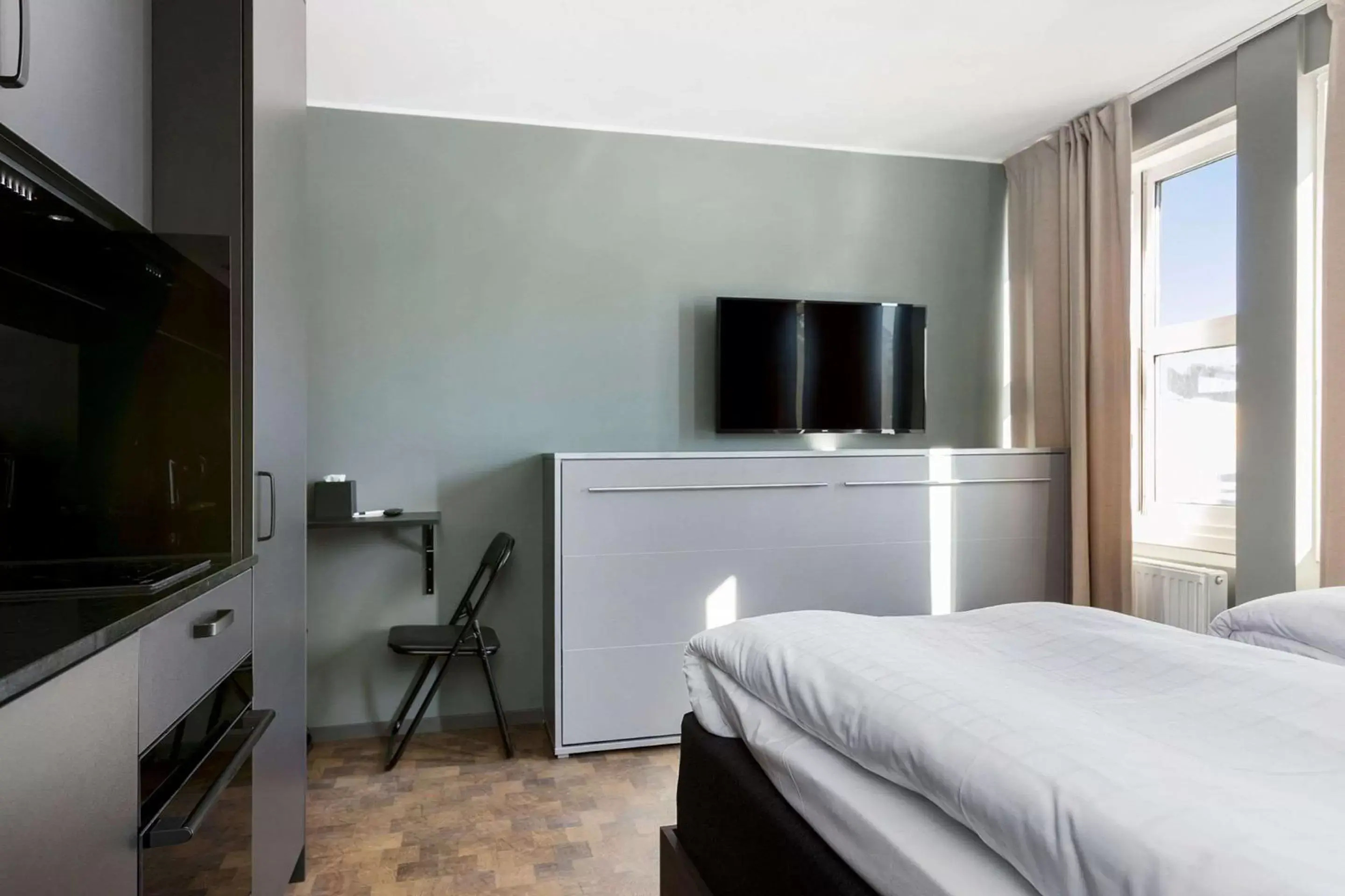 Photo of the whole room, Bed in Sure Hotel Studio by Best Western Bromma Photo of the whole room, Bed in Sure Hotel Studio by Best Western Bromma