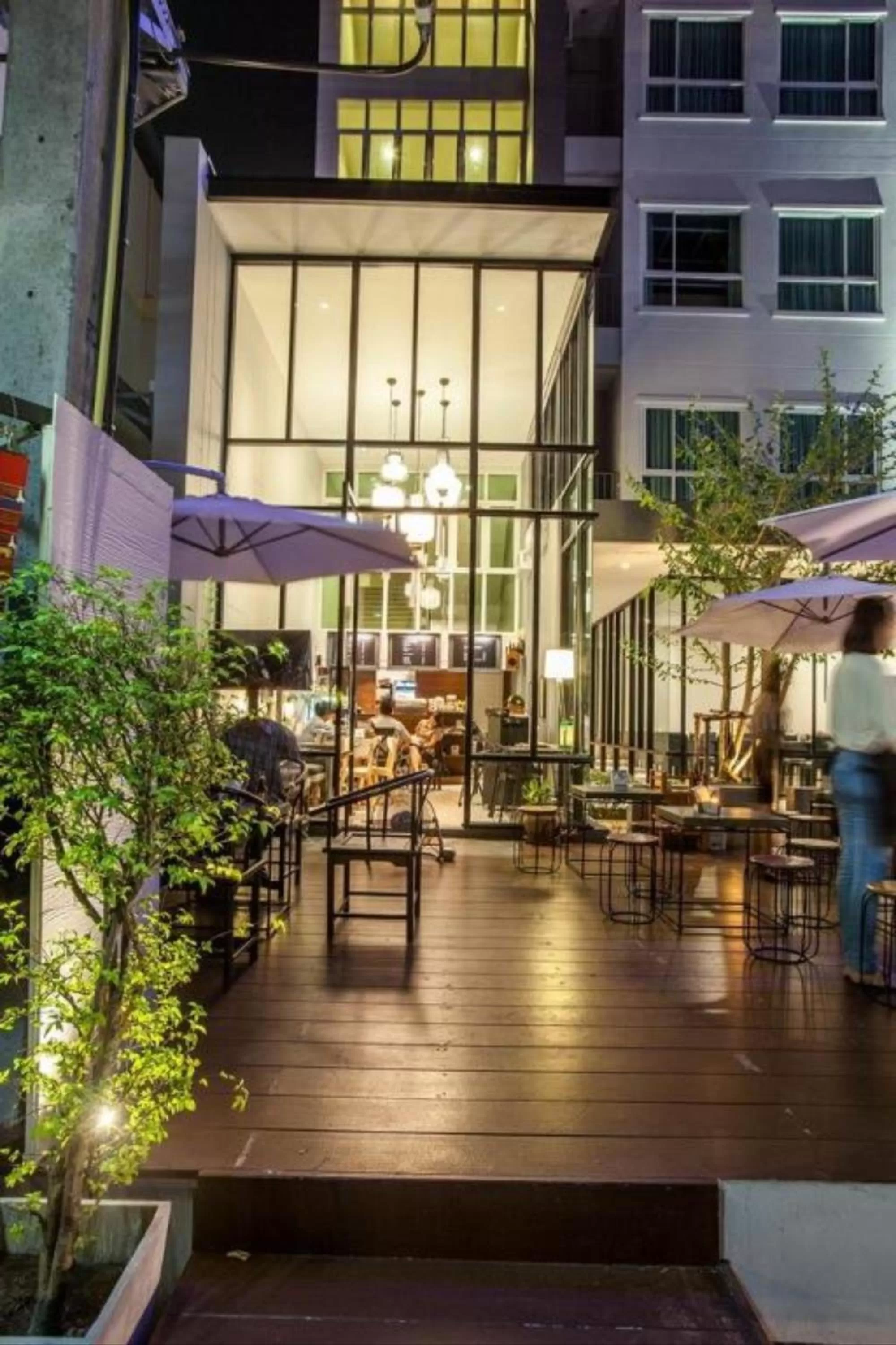 Property building in Hug Nimman Hotel