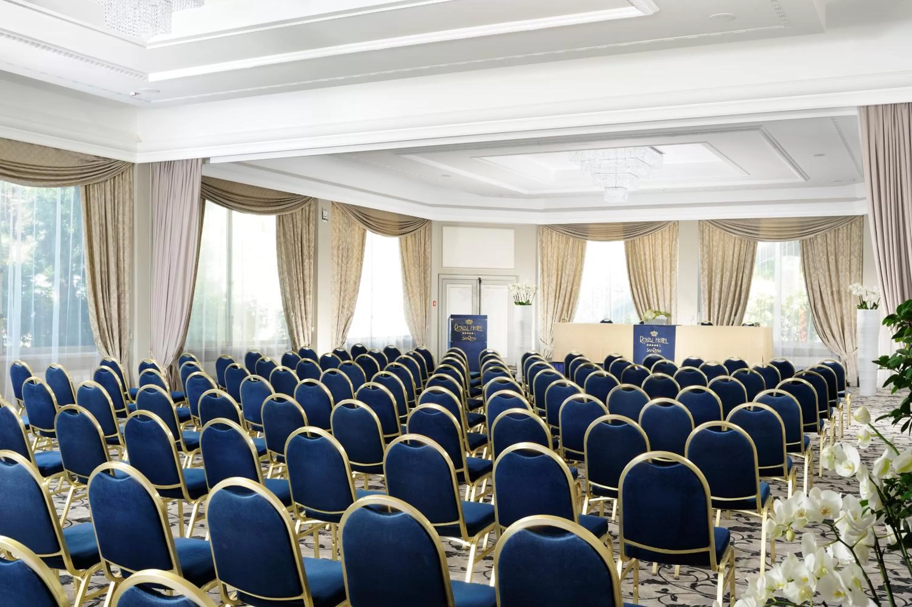 Meeting/conference room in Royal Hotel Sanremo