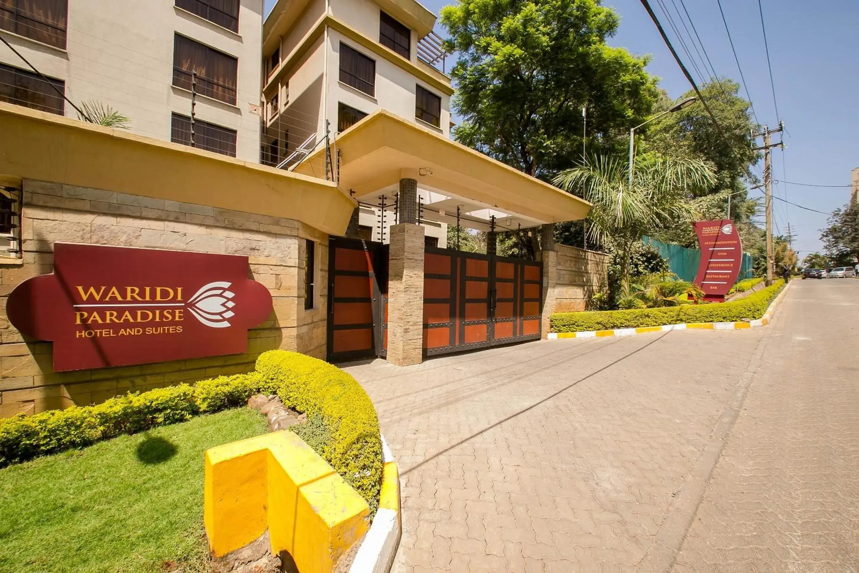 Property Building in Waridi Paradise Hotel and Suites