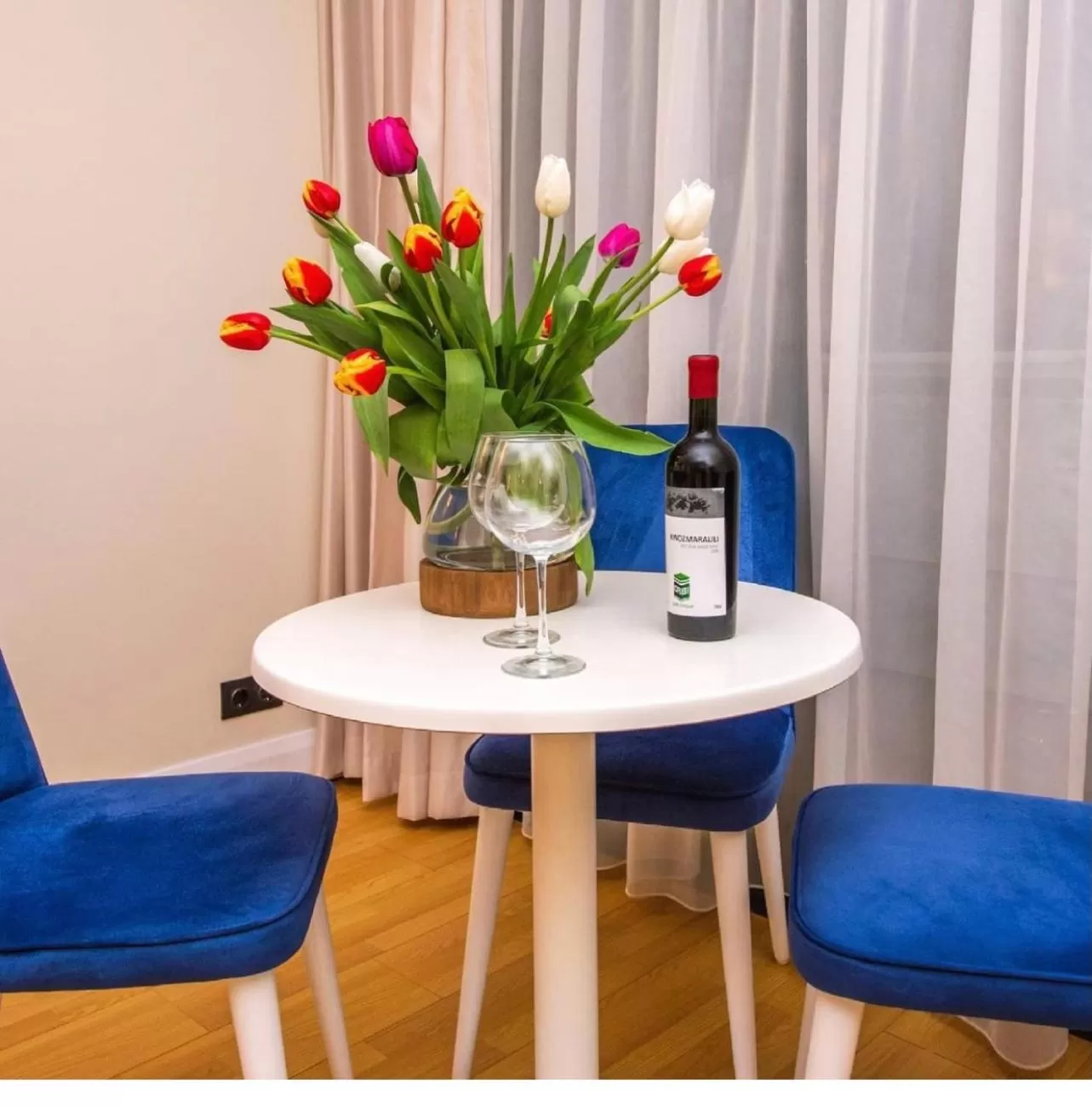 Living room in Orbi City Luxury Suite