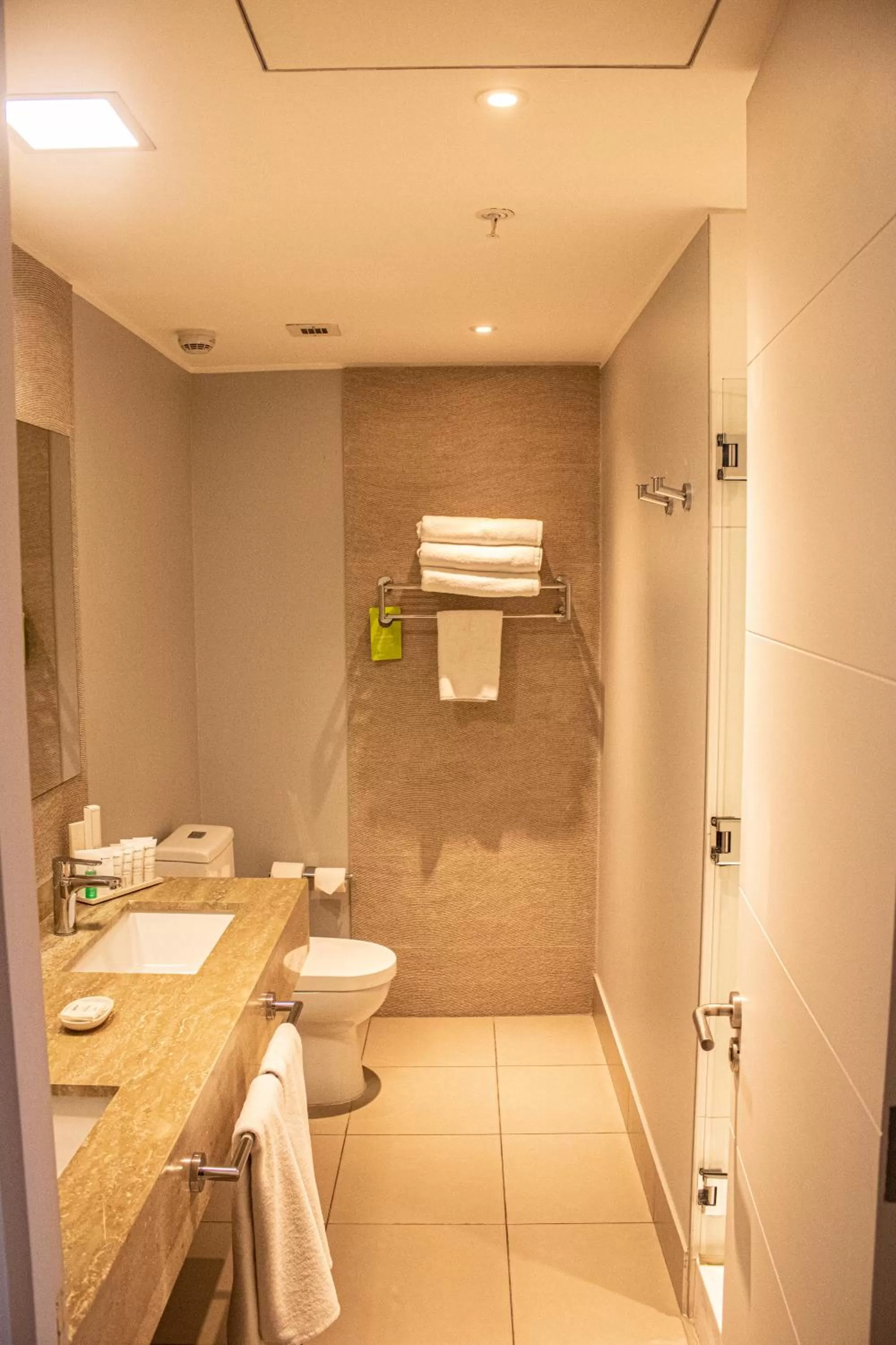 Shower in Radisson Hotel Curico